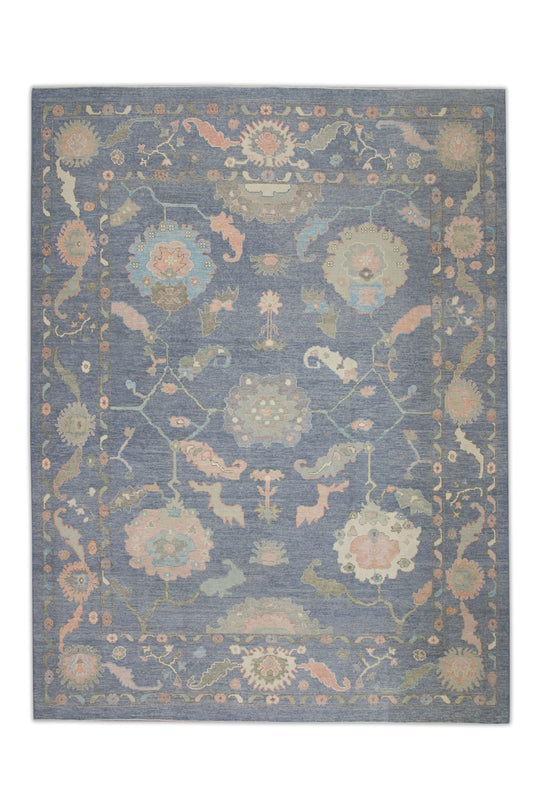 #11086 Turkish Oushak 9'4" x 12'