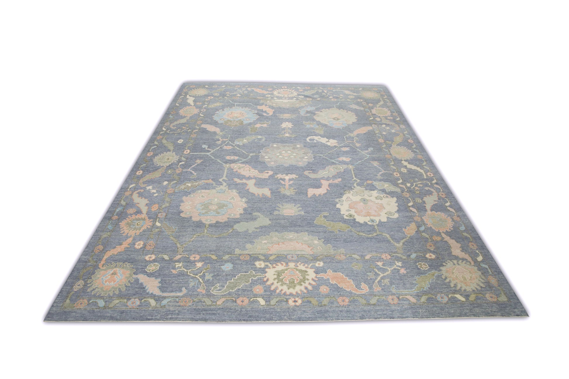 Turkish Oushak Rug 9'4" x 12' #11086