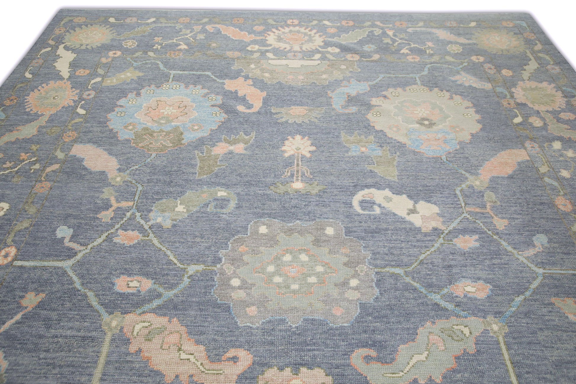 Turkish Oushak Rug 9'4" x 12' #11086