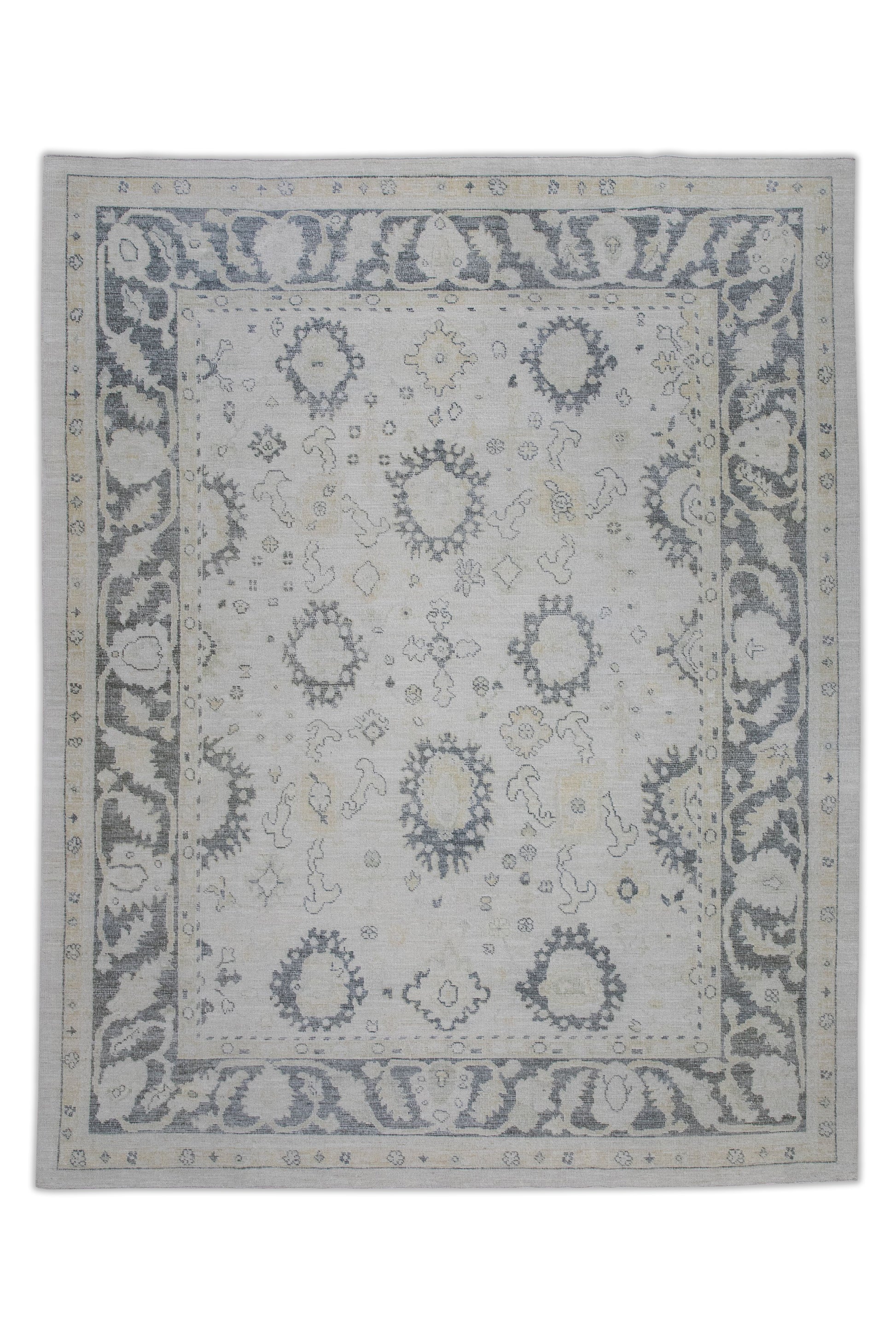 Turkish Oushak Rug 9'4" x 12' #7569