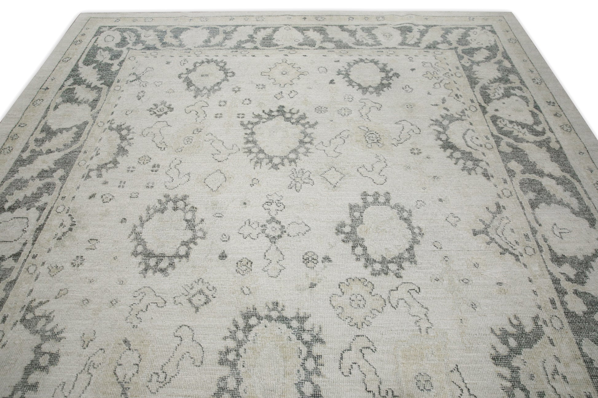 Turkish Oushak Rug 9'4" x 12' #7569