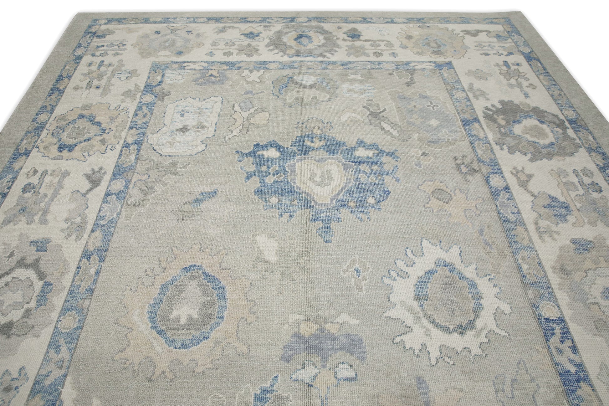 Turkish Oushak Rug 9' x 12'3" #7909