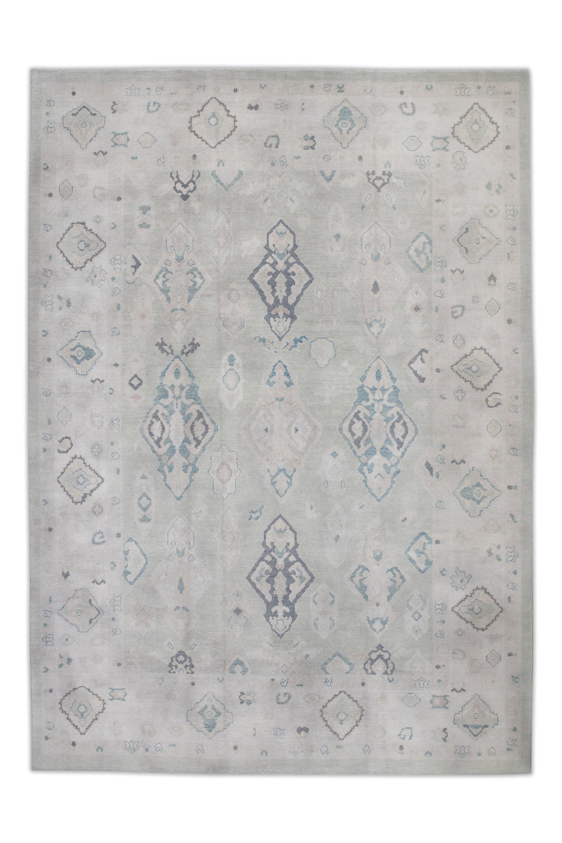Turkish Oushak Rug 9'3" x 12'7" #8025