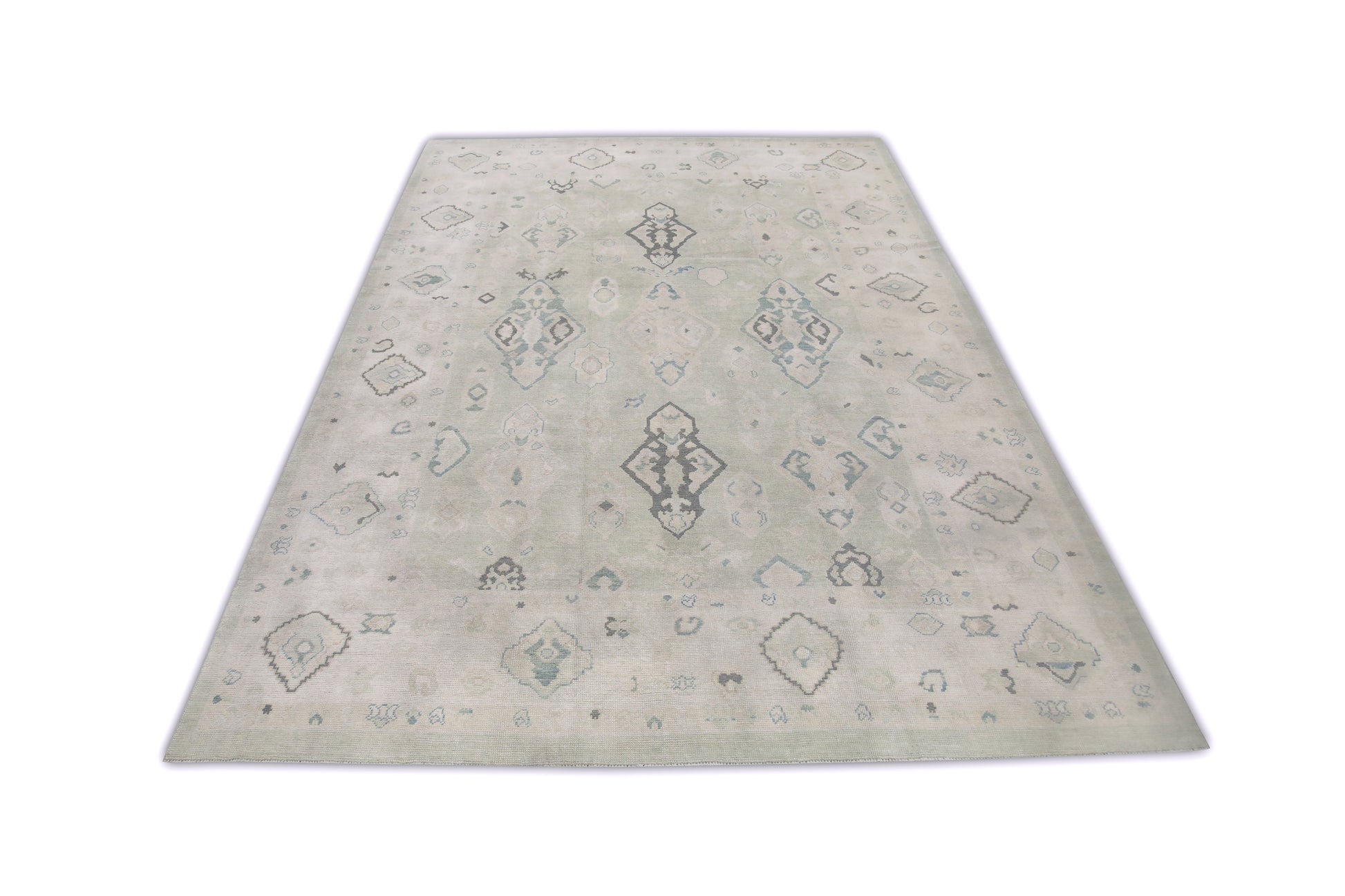 Turkish Oushak Rug 9'3" x 12'7" #8025