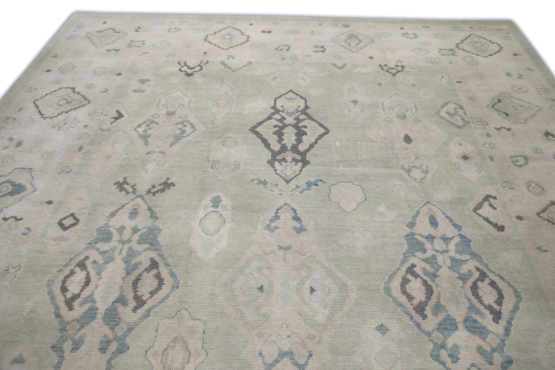 Turkish Oushak Rug 9'3" x 12'7" #8025