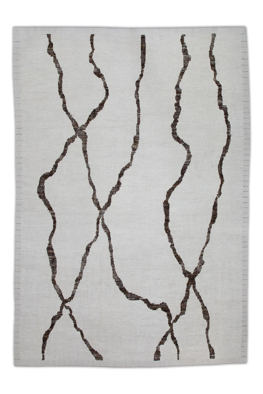 #8245 Hand Knotted Turkish Tulu Rug 9'2" x 12'11"