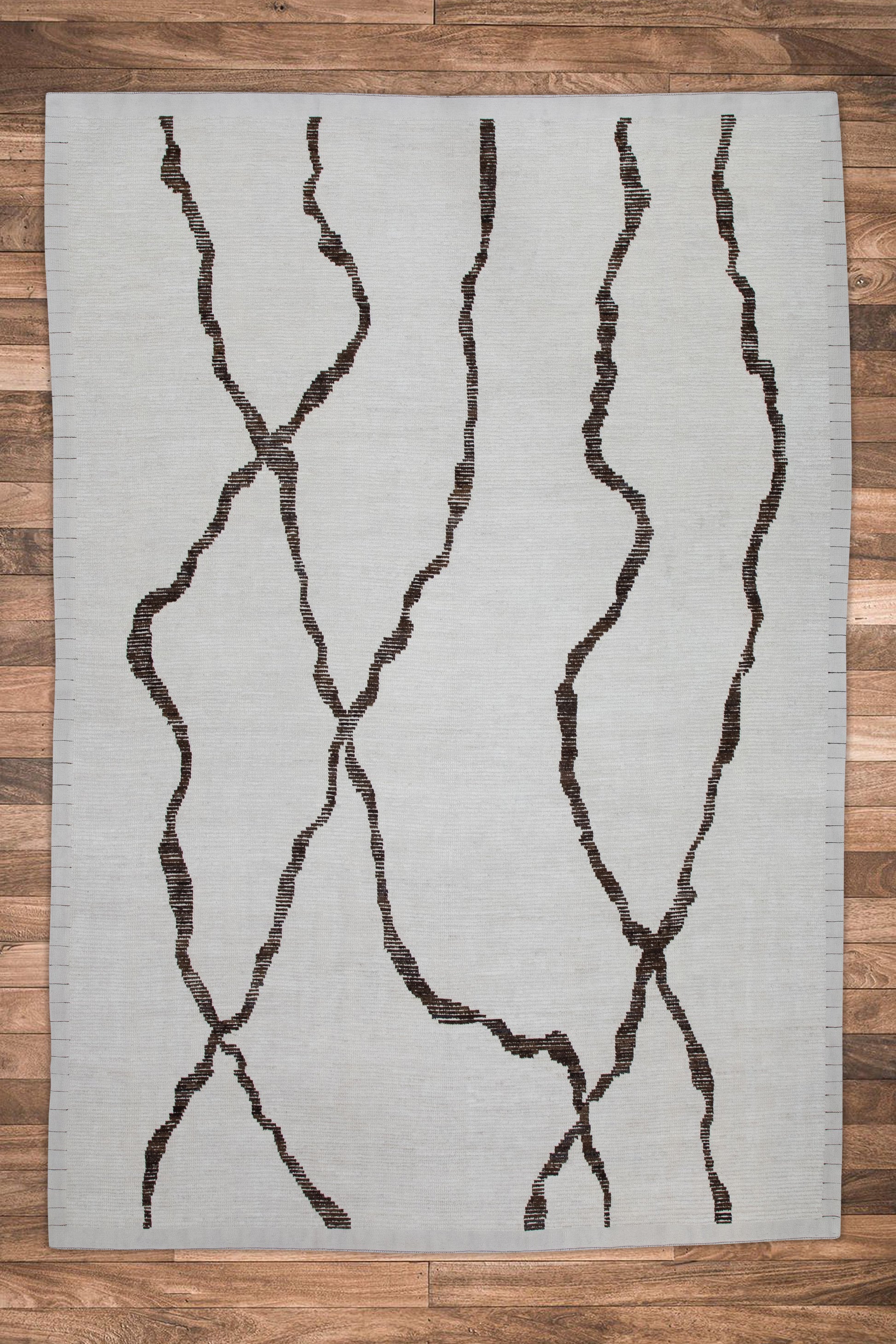 Turkish Tulu Rug Hand Knotted 9'2" x 12'11" #8245