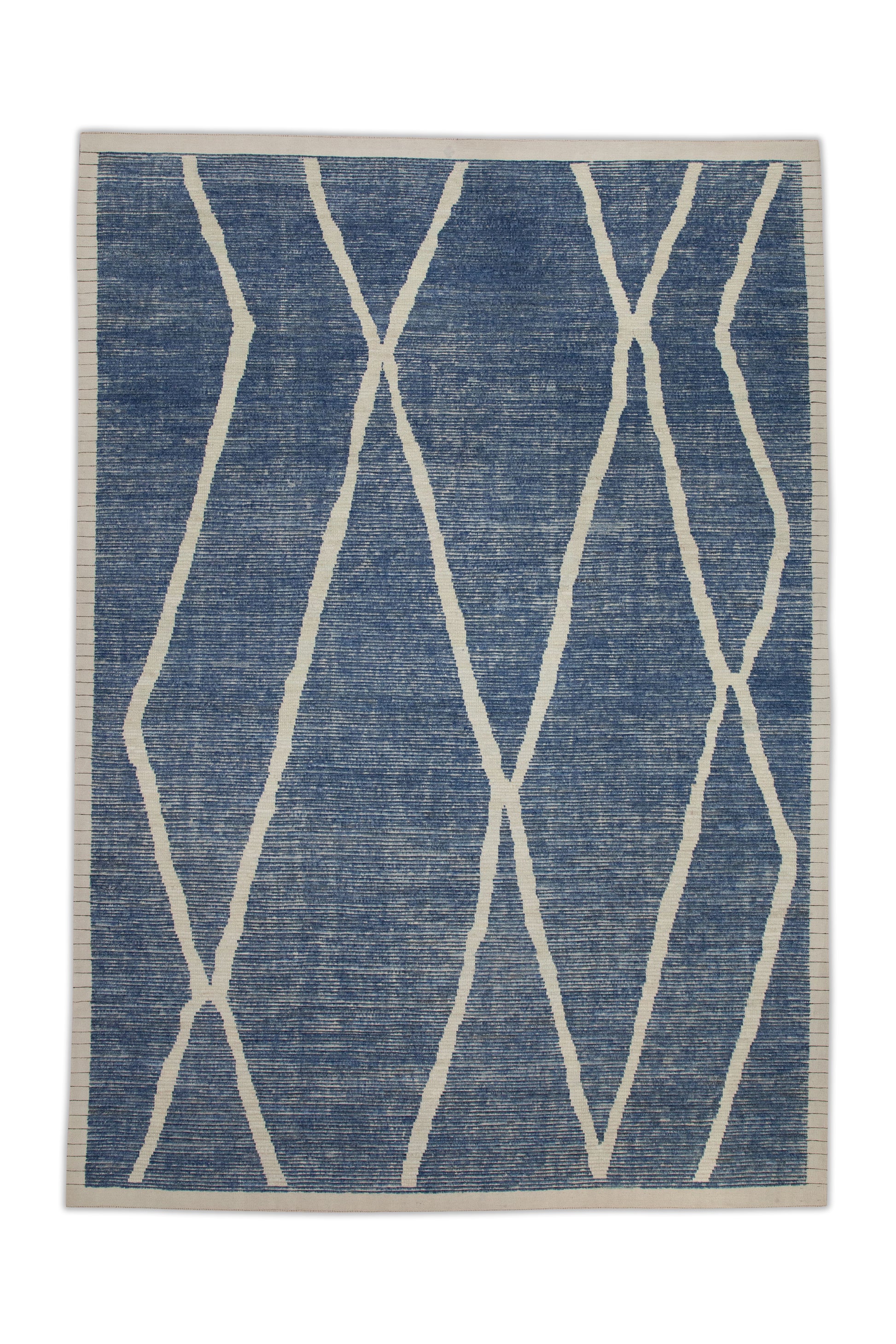 Turkish Tulu Rug Hand Knotted 9'1" x 12'9" #7561