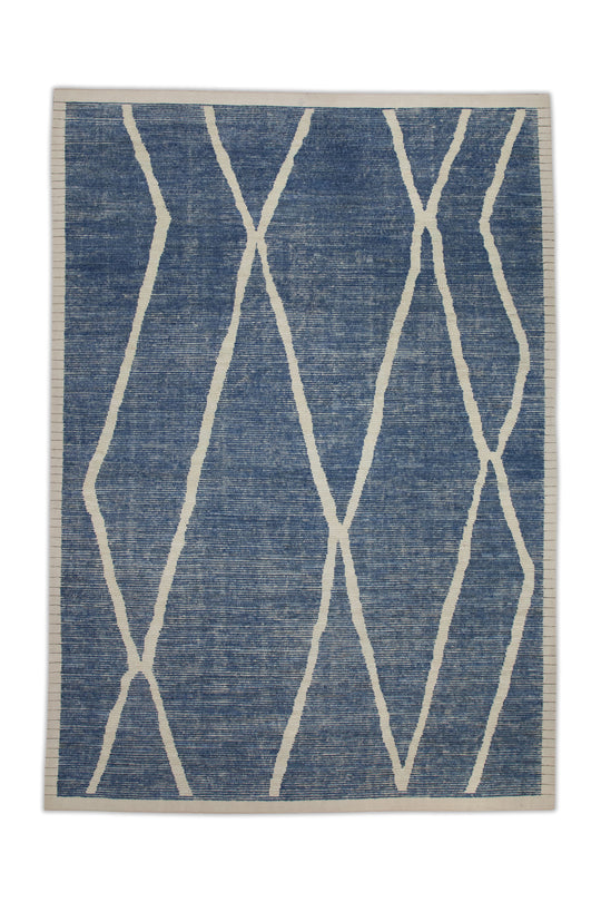 #7561 Hand Knotted Turkish Tulu Rug 9'1" x 12'9"