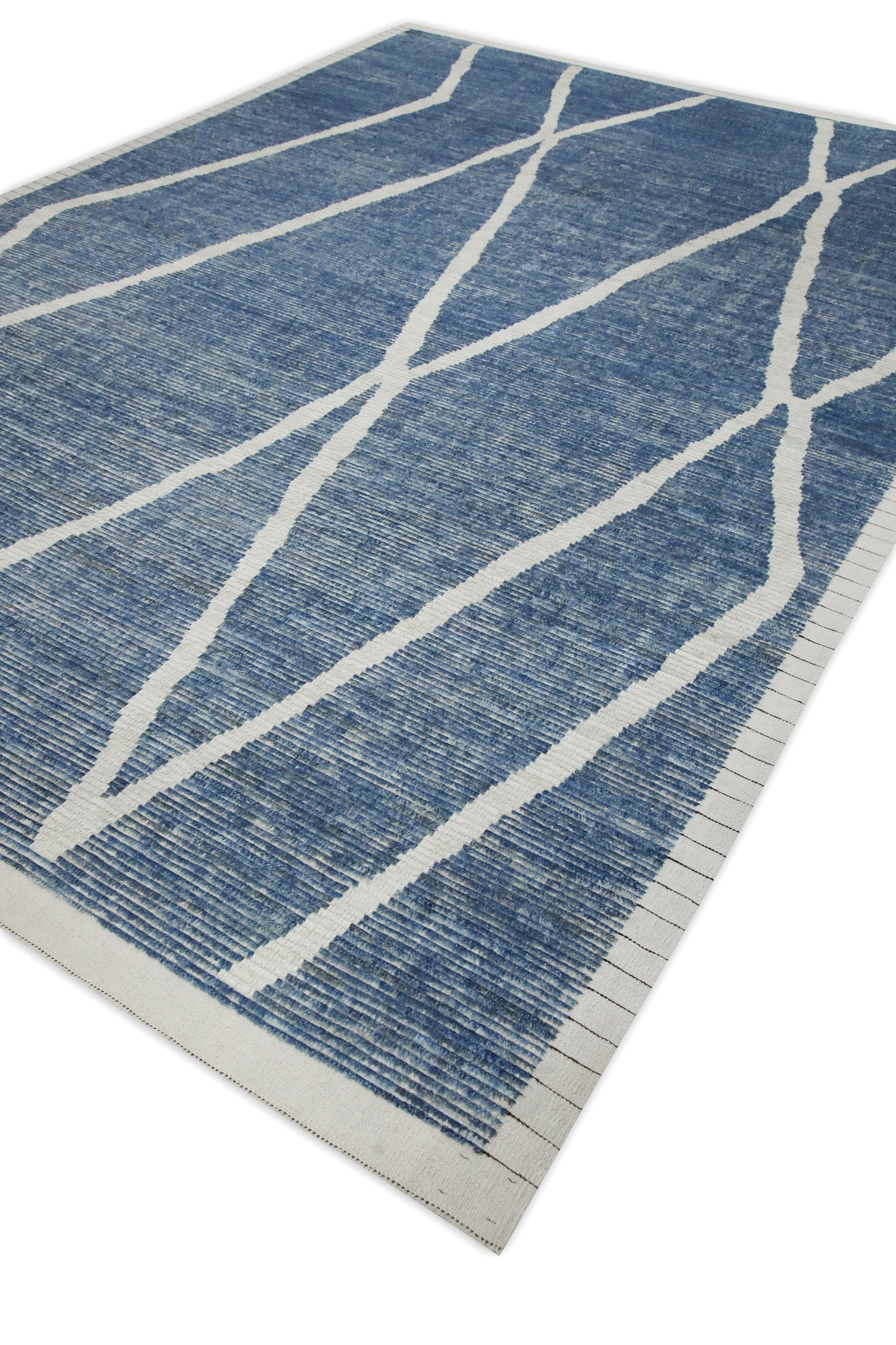 Turkish Tulu Rug Hand Knotted 9'1" x 12'9" #7561