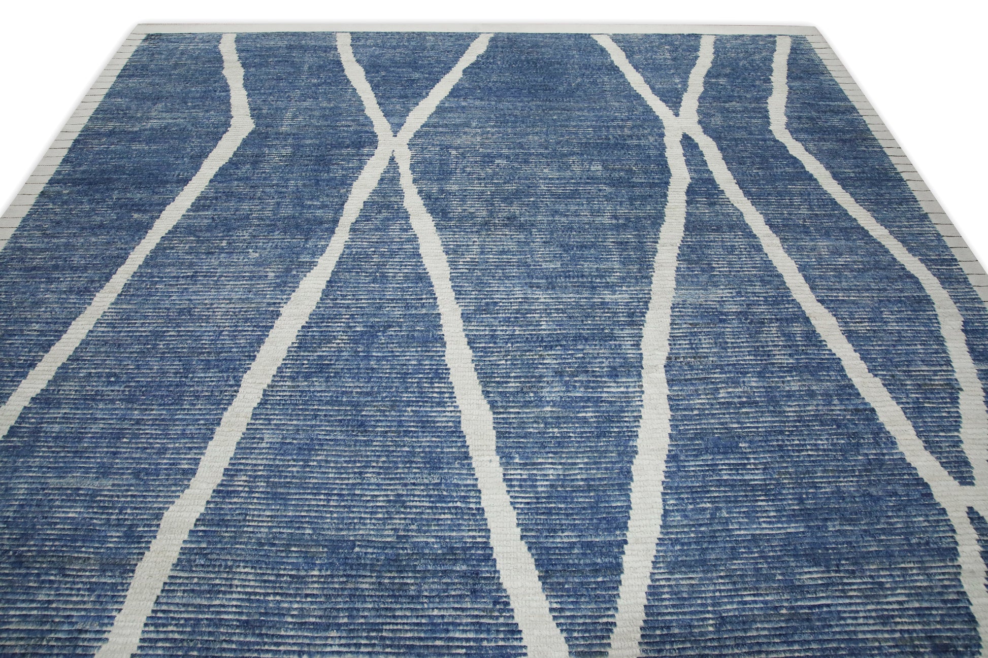 Turkish Tulu Rug Hand Knotted 9'1" x 12'9" #7561