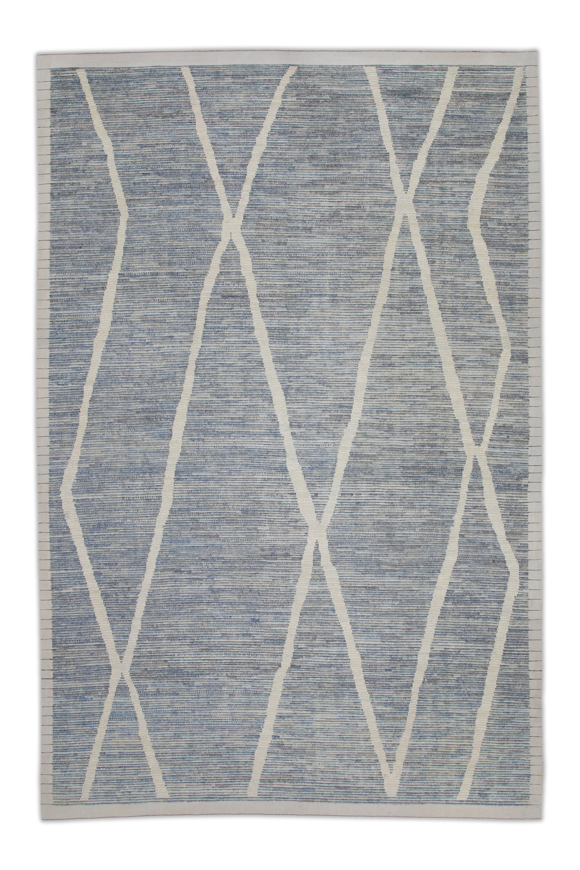 Turkish Tulu Rug Hand Knotted 8'11" x 12'10" #8211