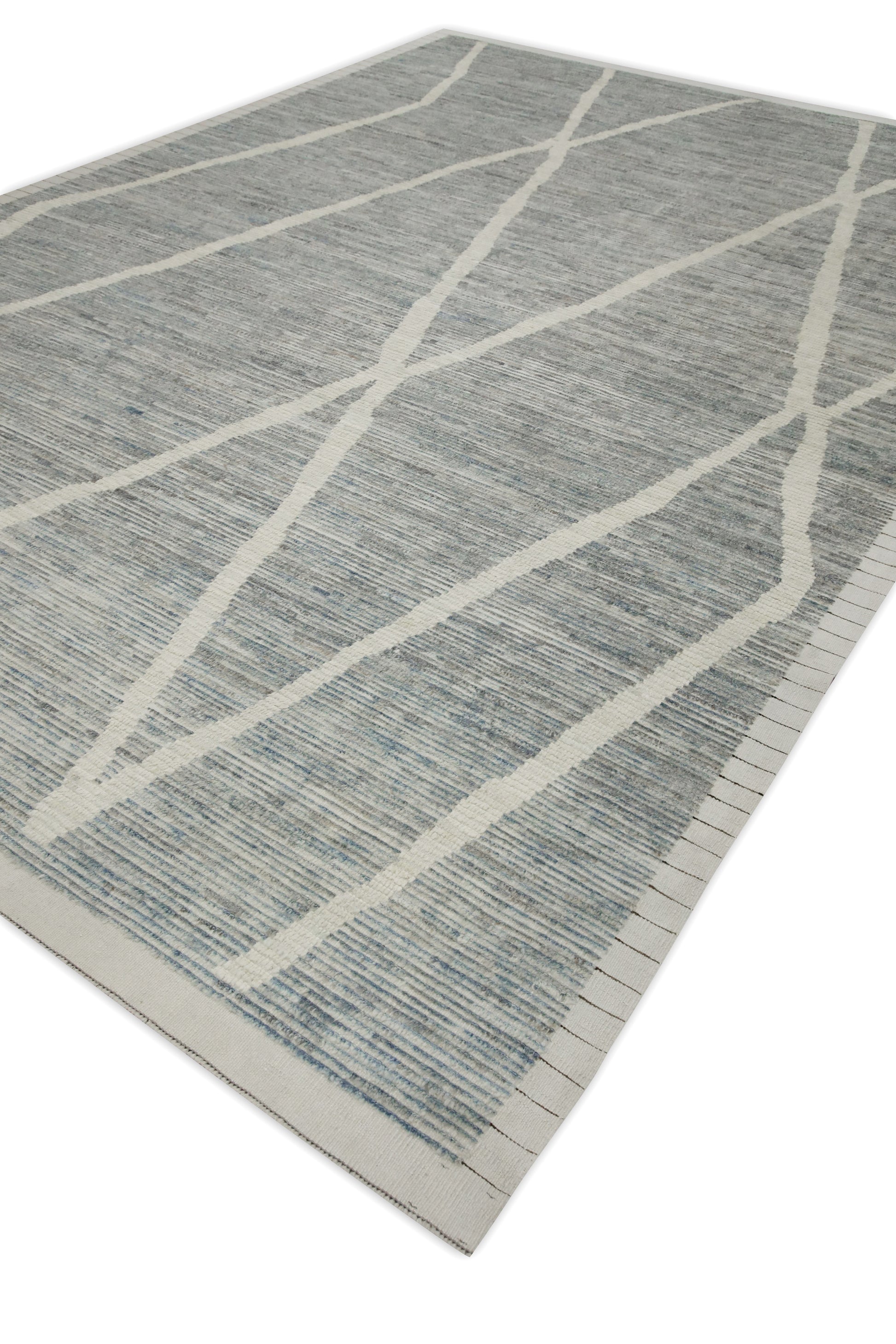 Turkish Tulu Rug Hand Knotted 8'11" x 12'10" #8211