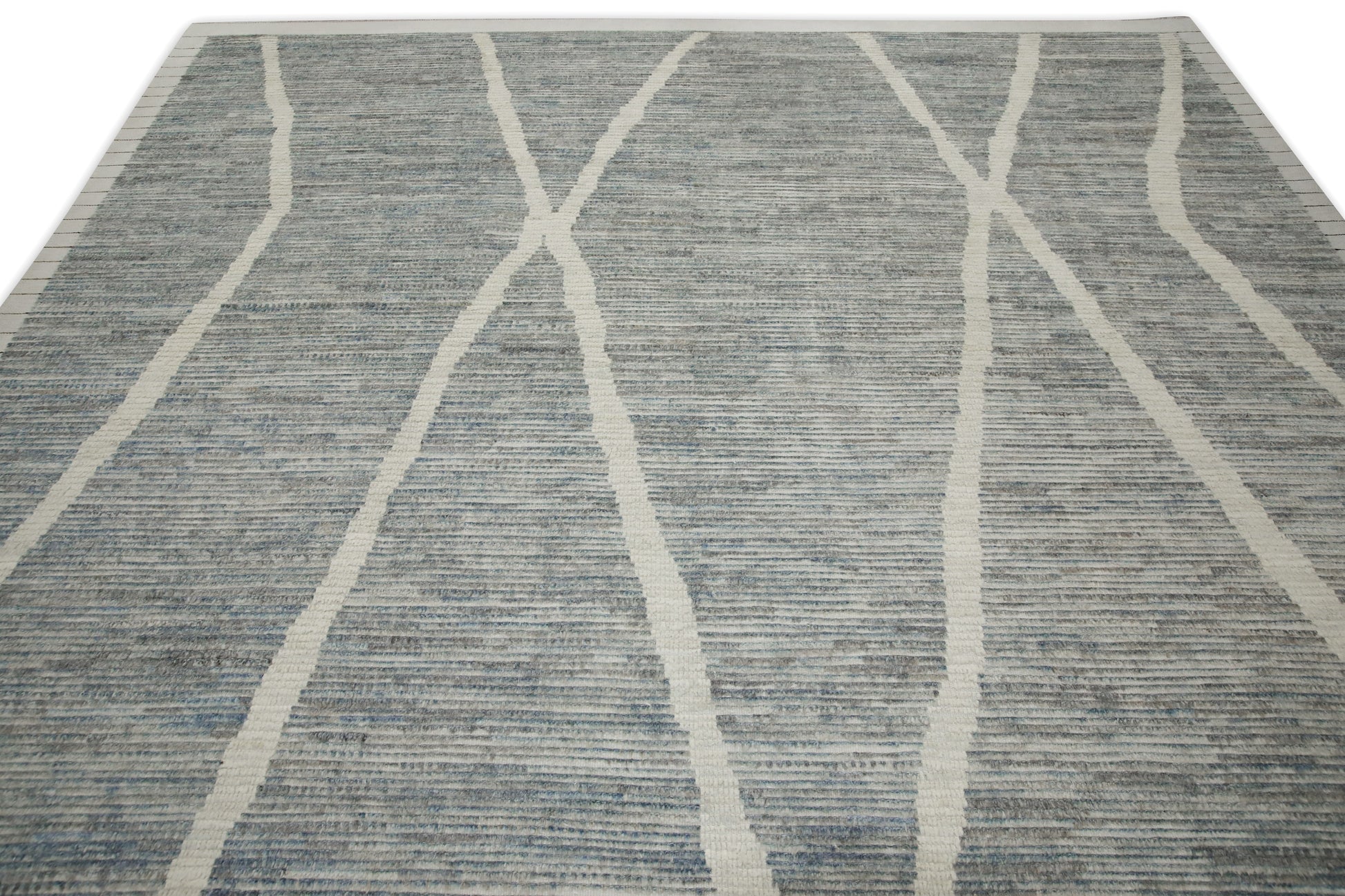 Turkish Tulu Rug Hand Knotted 8'11" x 12'10" #8211