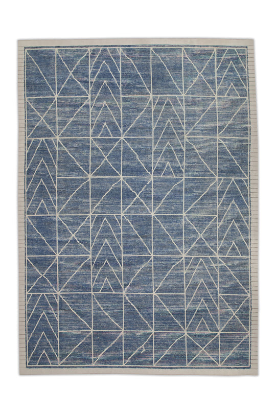 #7564 Hand Knotted Turkish Tulu Rug 9'1" x 12'5"