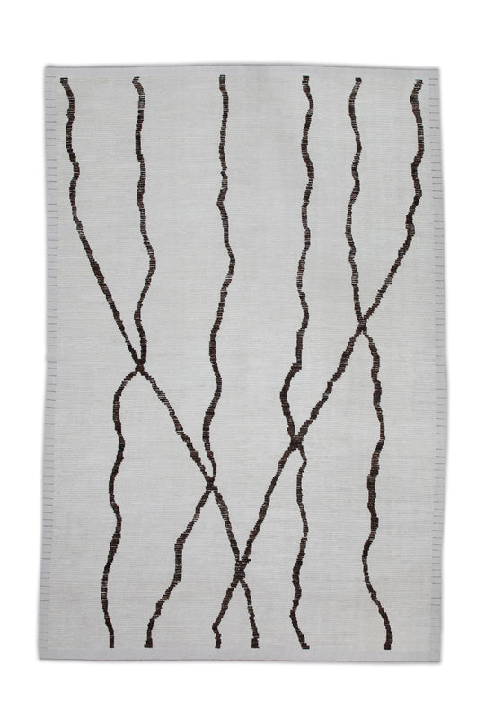 #8170 Hand Knotted Turkish Tulu Rug 9' x 12'9"