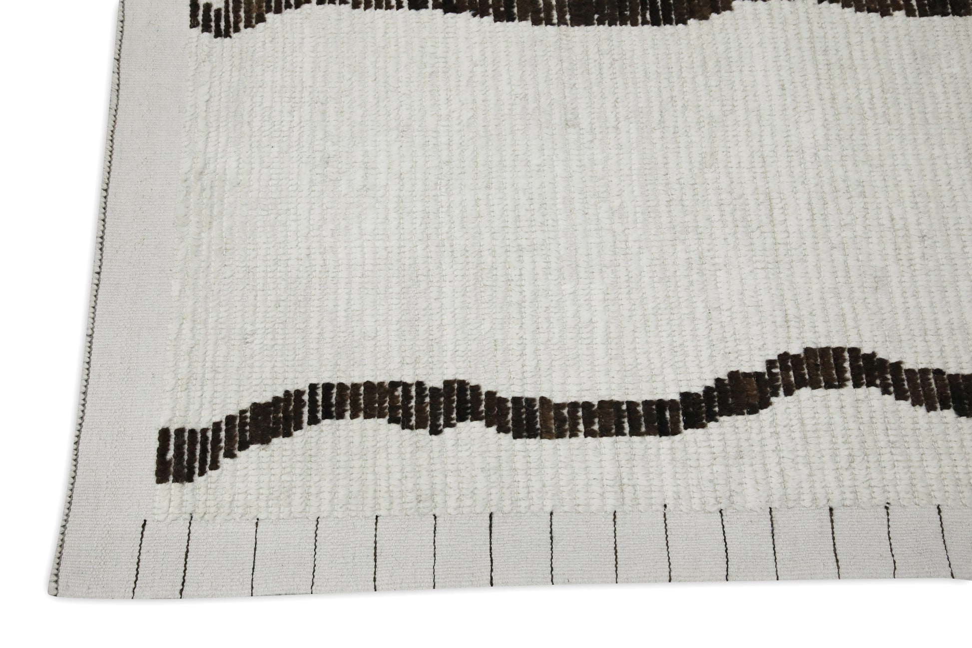 Turkish Tulu Rug Hand Knotted 9' x 12'9" #8170