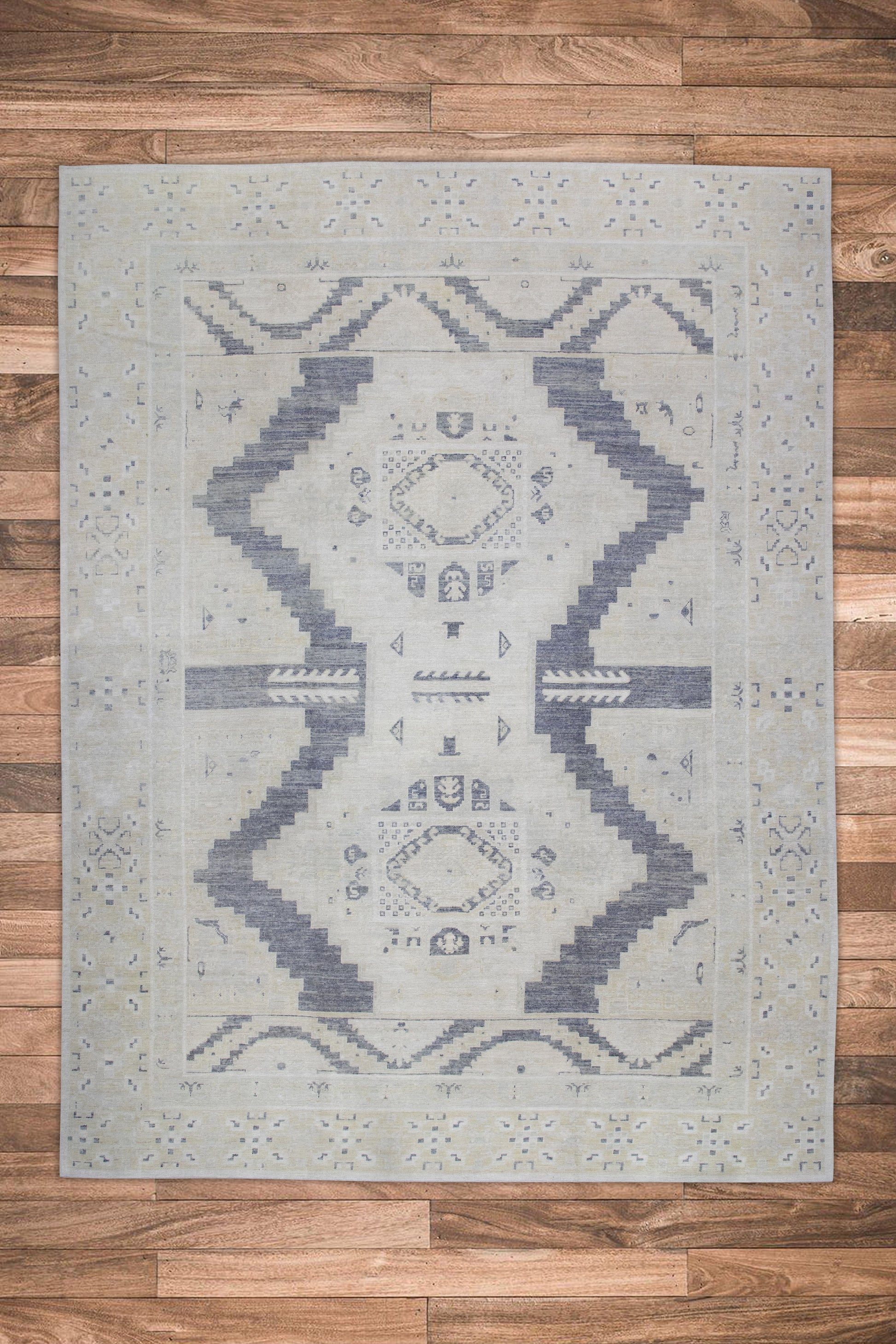 Turkish Antique Look Oushak Rug 11'3" x 15' #01