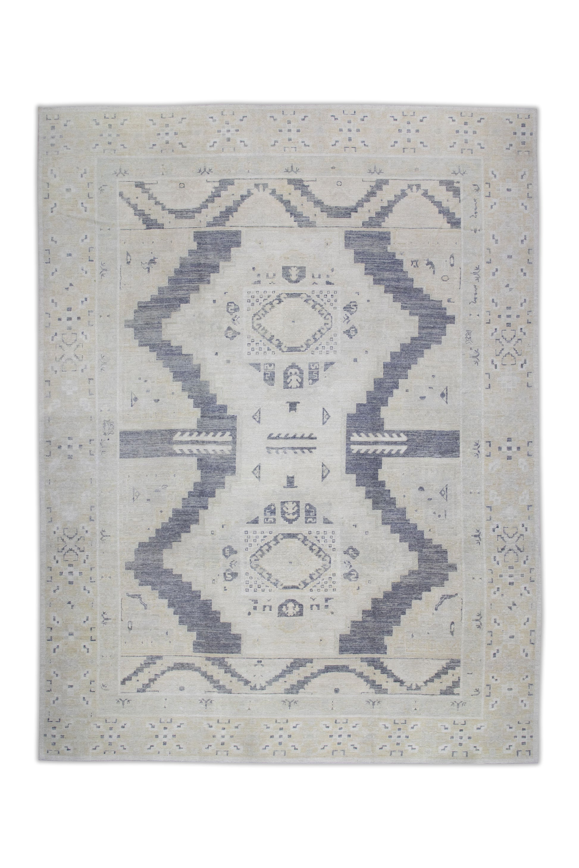 Turkish Antique Look Oushak Rug 11'3" x 15' #01