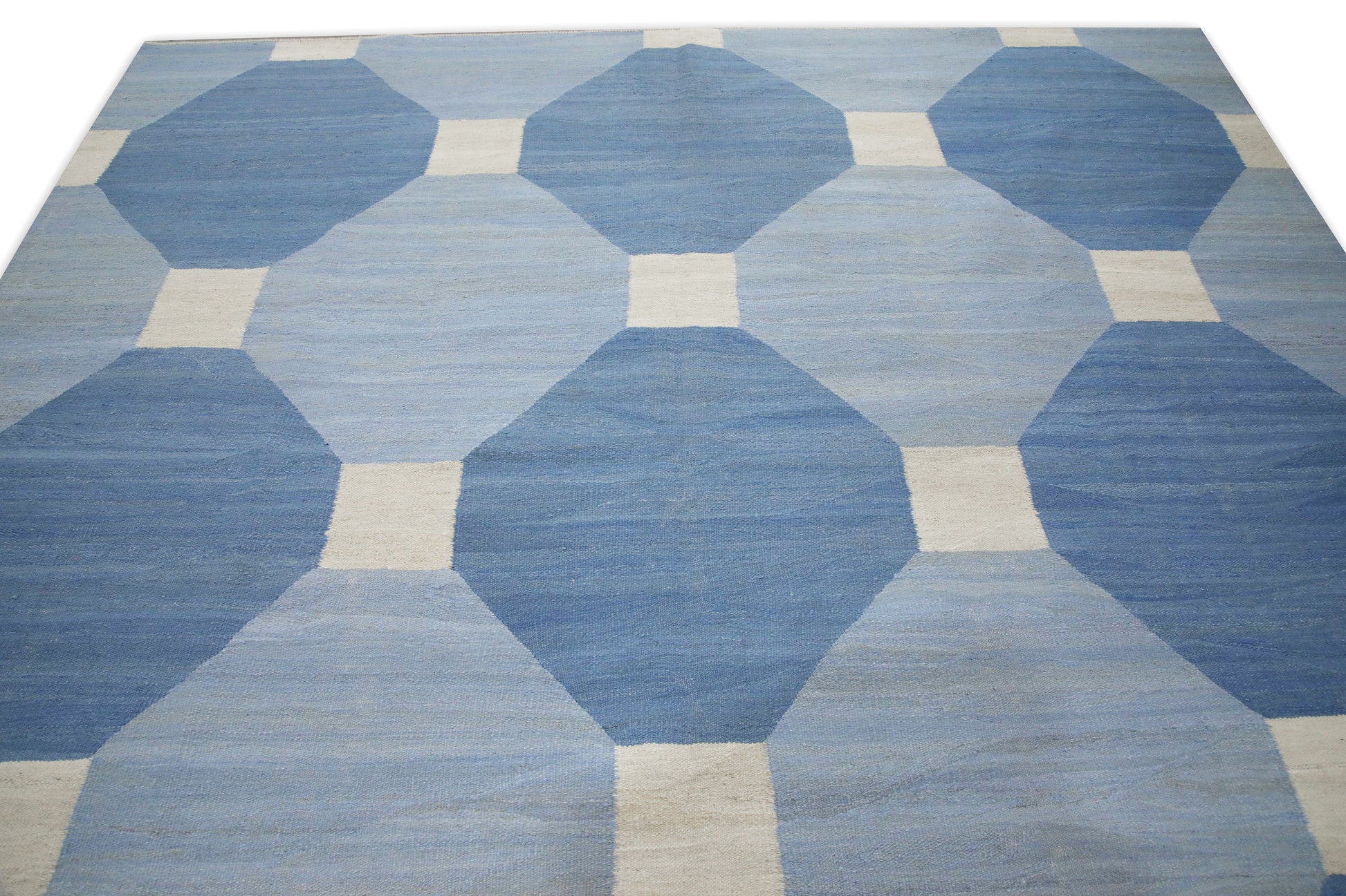 Oriental Flatweave Turkish Kilim 9' x 12'7" #7679