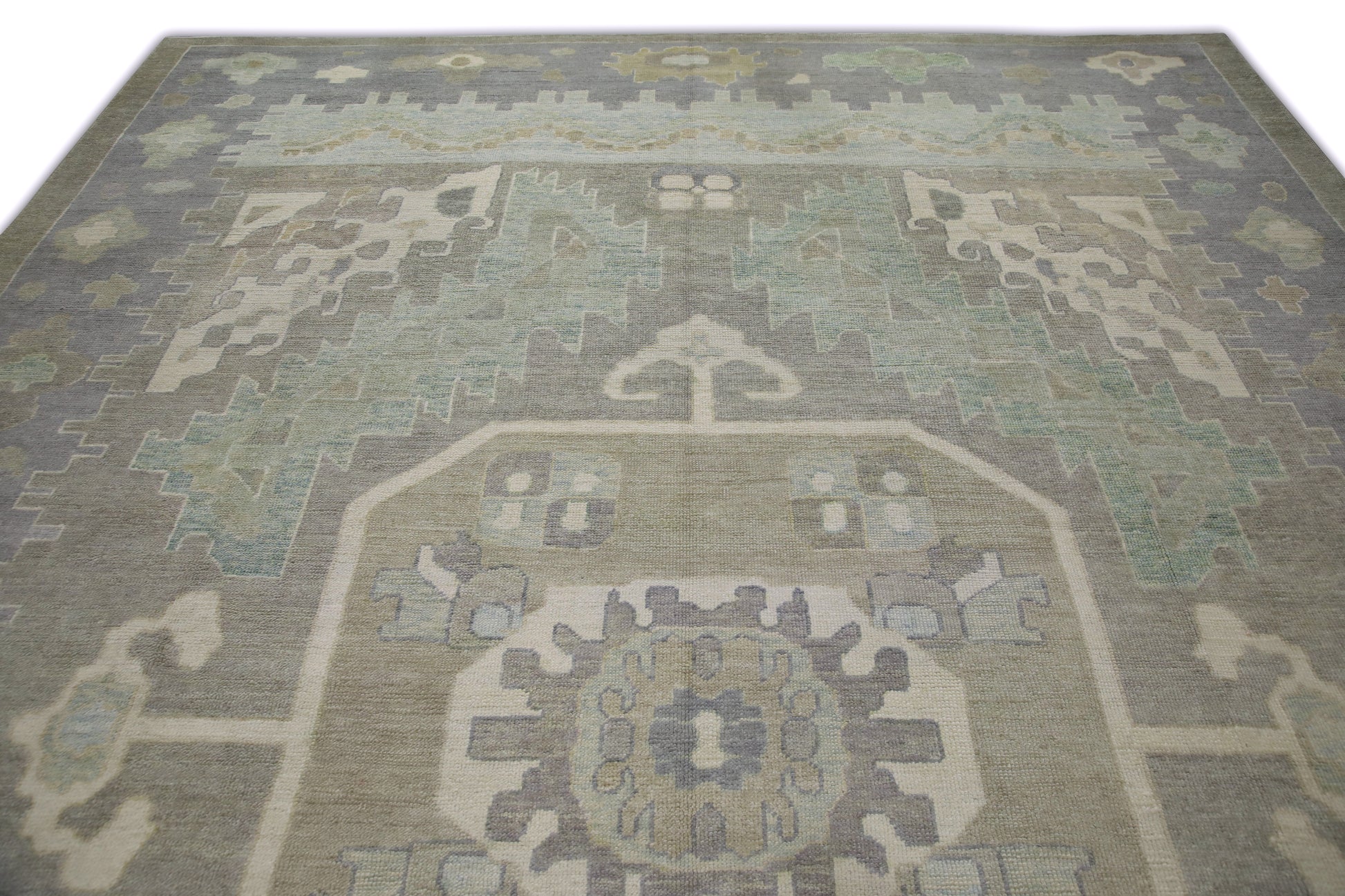 Turkish Oushak Rug 10'3" x 14'2" #10810