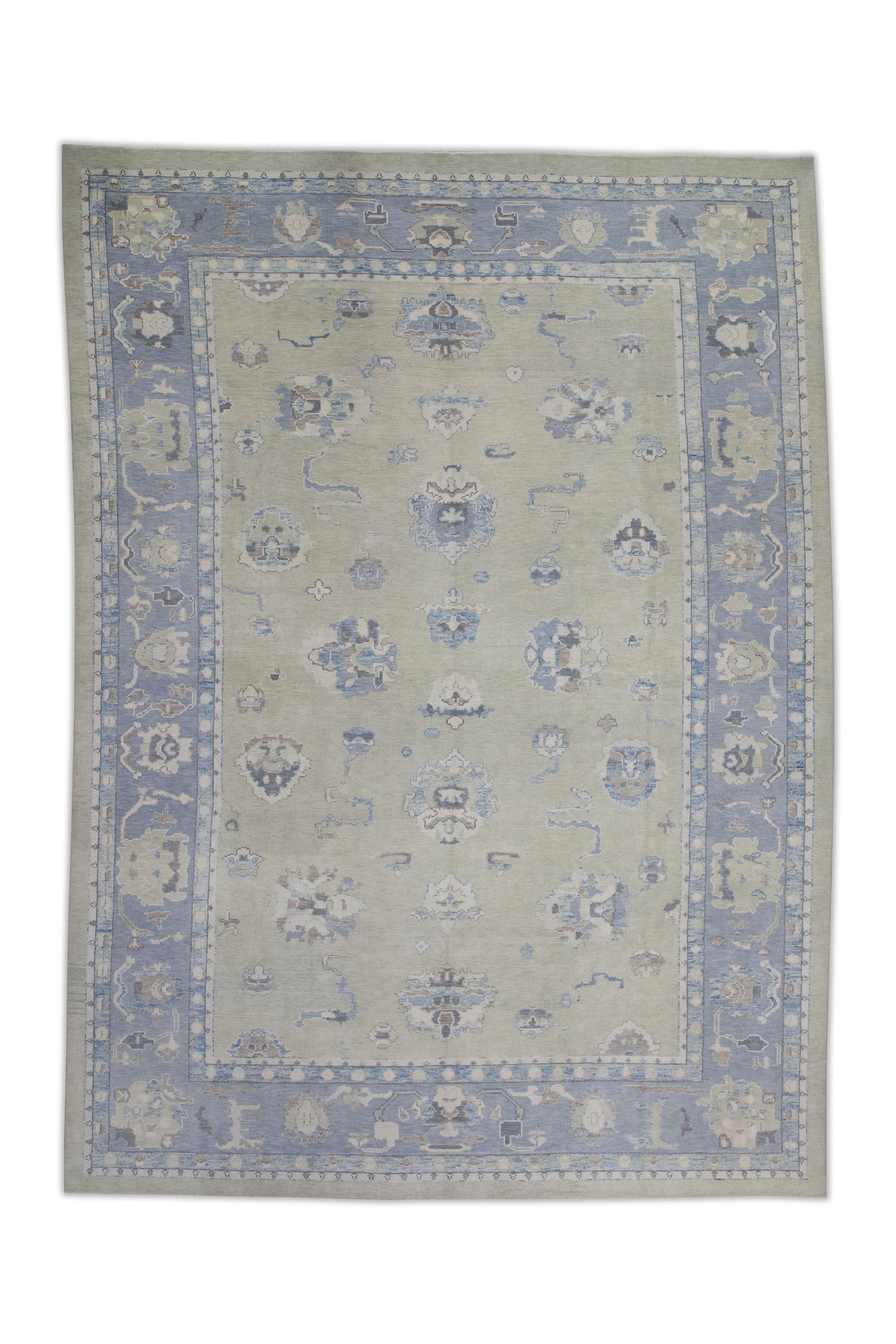 Turkish Oushak Rug 10' x 13'11" #7606