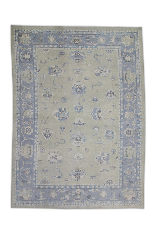 #7606 Turkish Oushak 10' x 13'11"