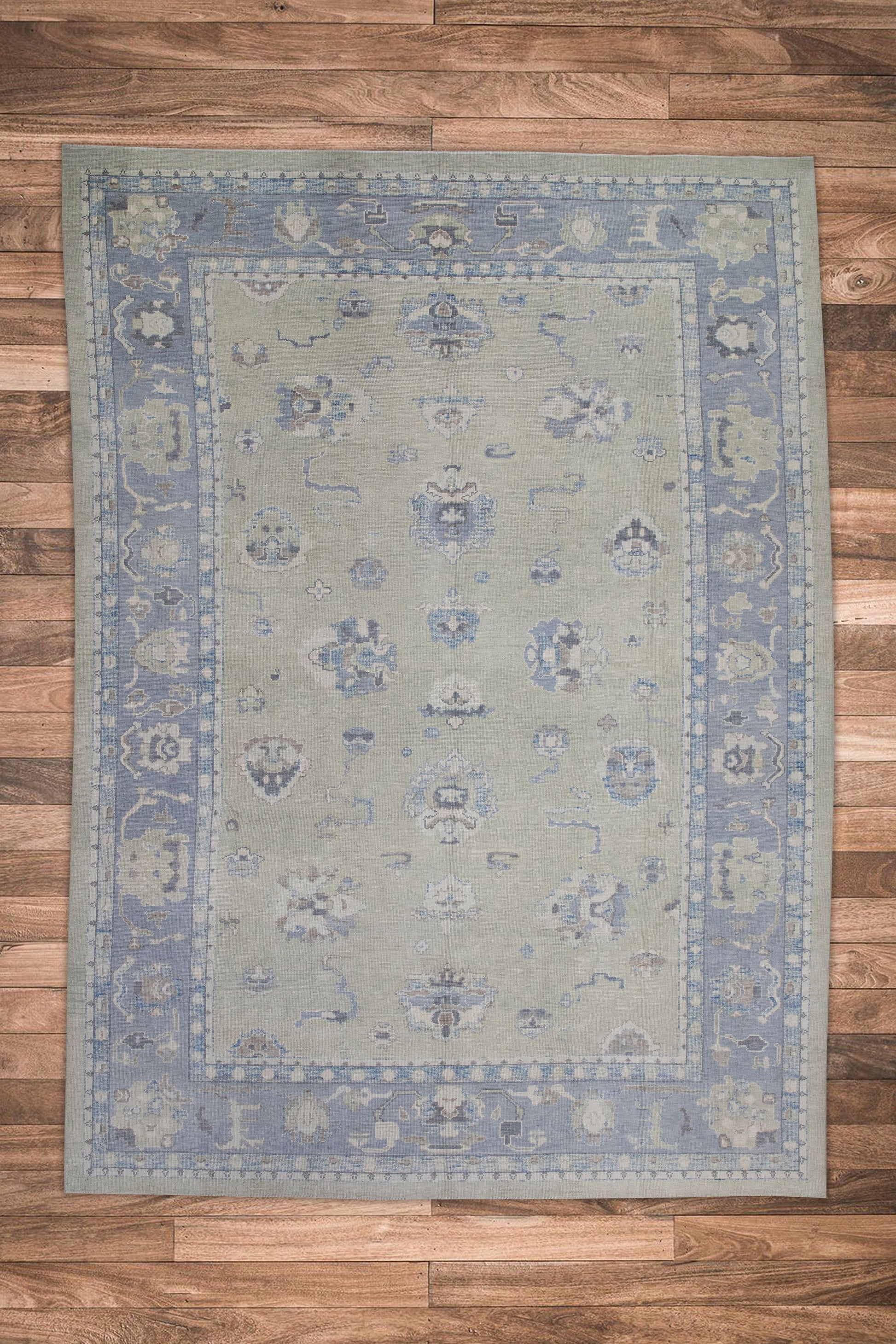 Turkish Oushak Rug 10' x 13'11" #7606