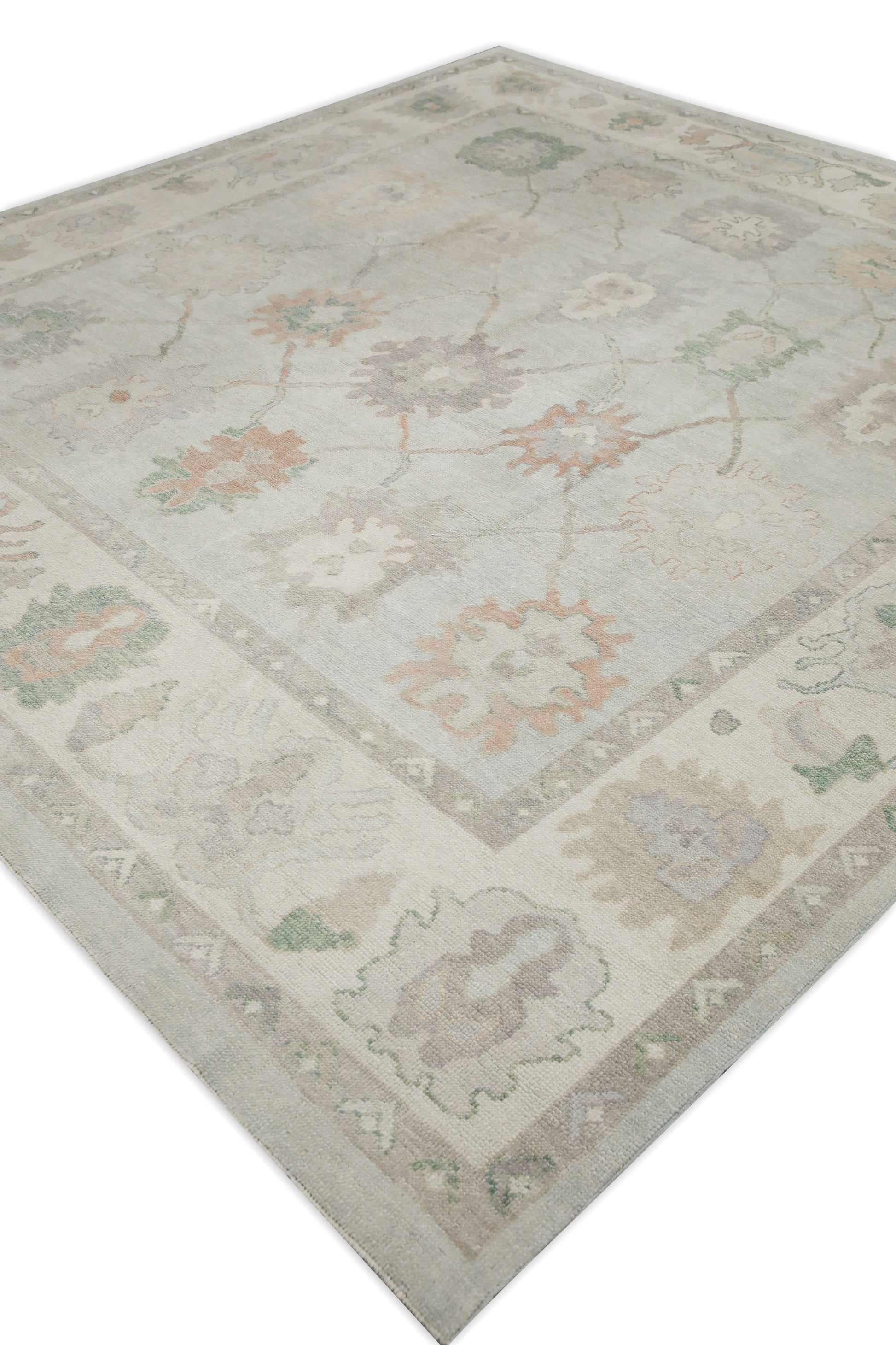 Turkish Oushak Rug 10'2" x 10'11" #8348