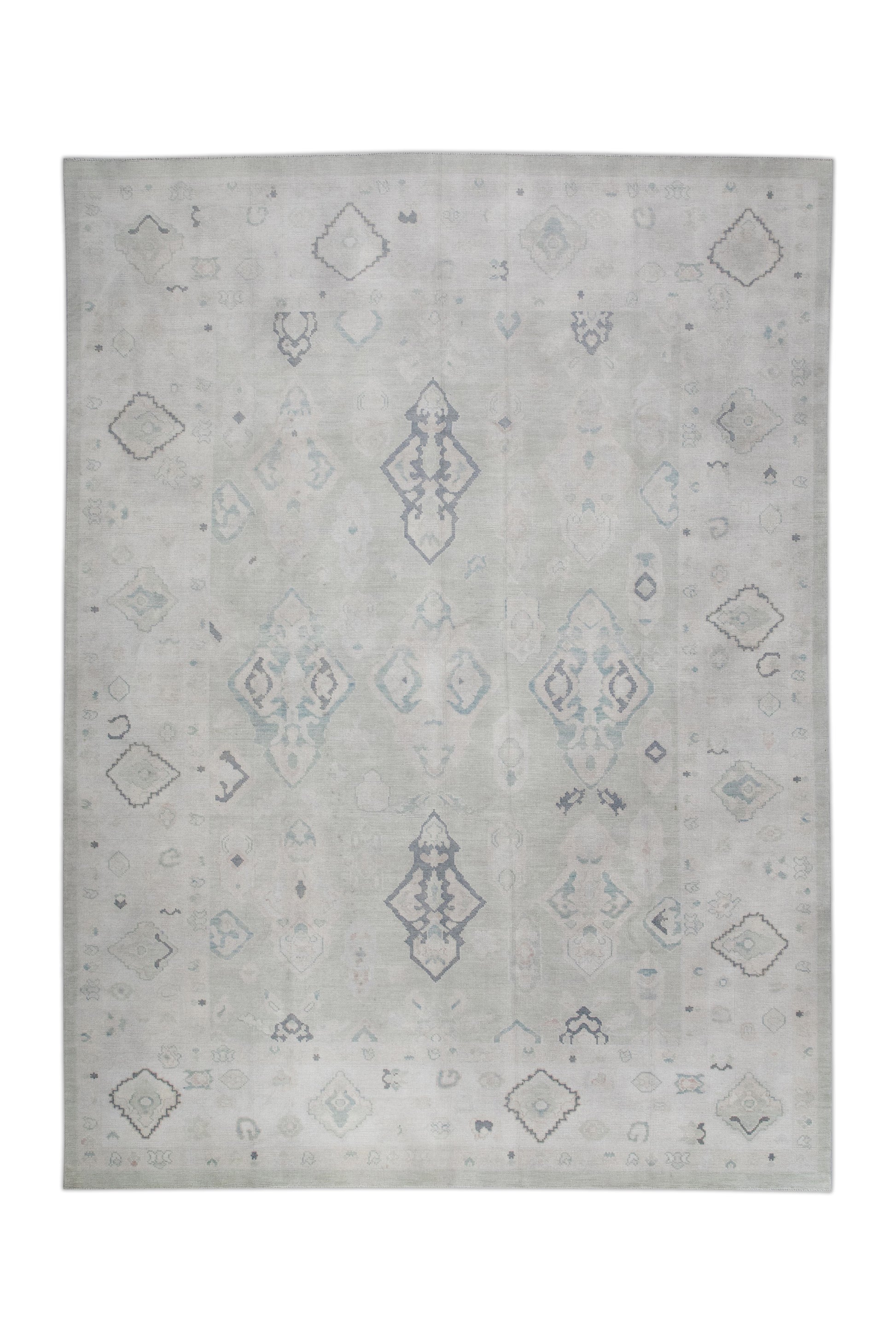 Turkish Oushak Rug 9'8" x 12'10" #8026