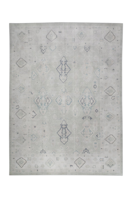 #8026 Turkish Oushak 9'8" x 12'10"