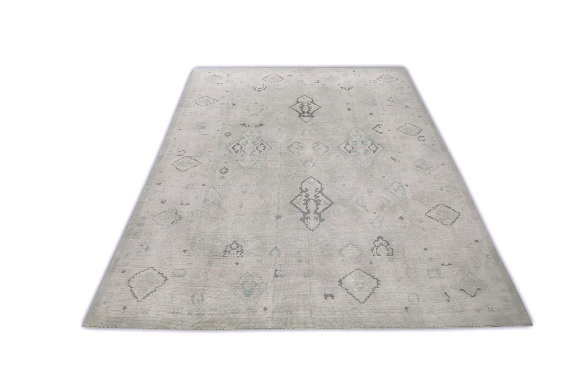 Turkish Oushak Rug 9'8" x 12'10" #8026