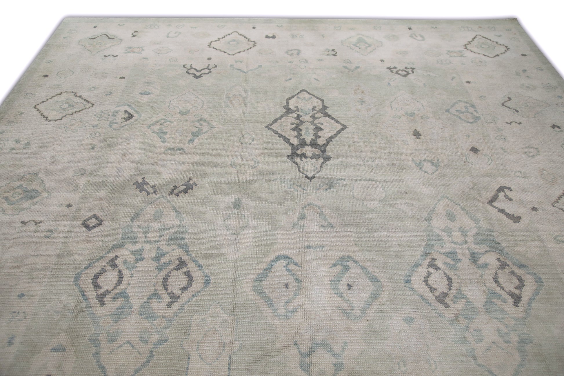 Turkish Oushak Rug 9'8" x 12'10" #8026