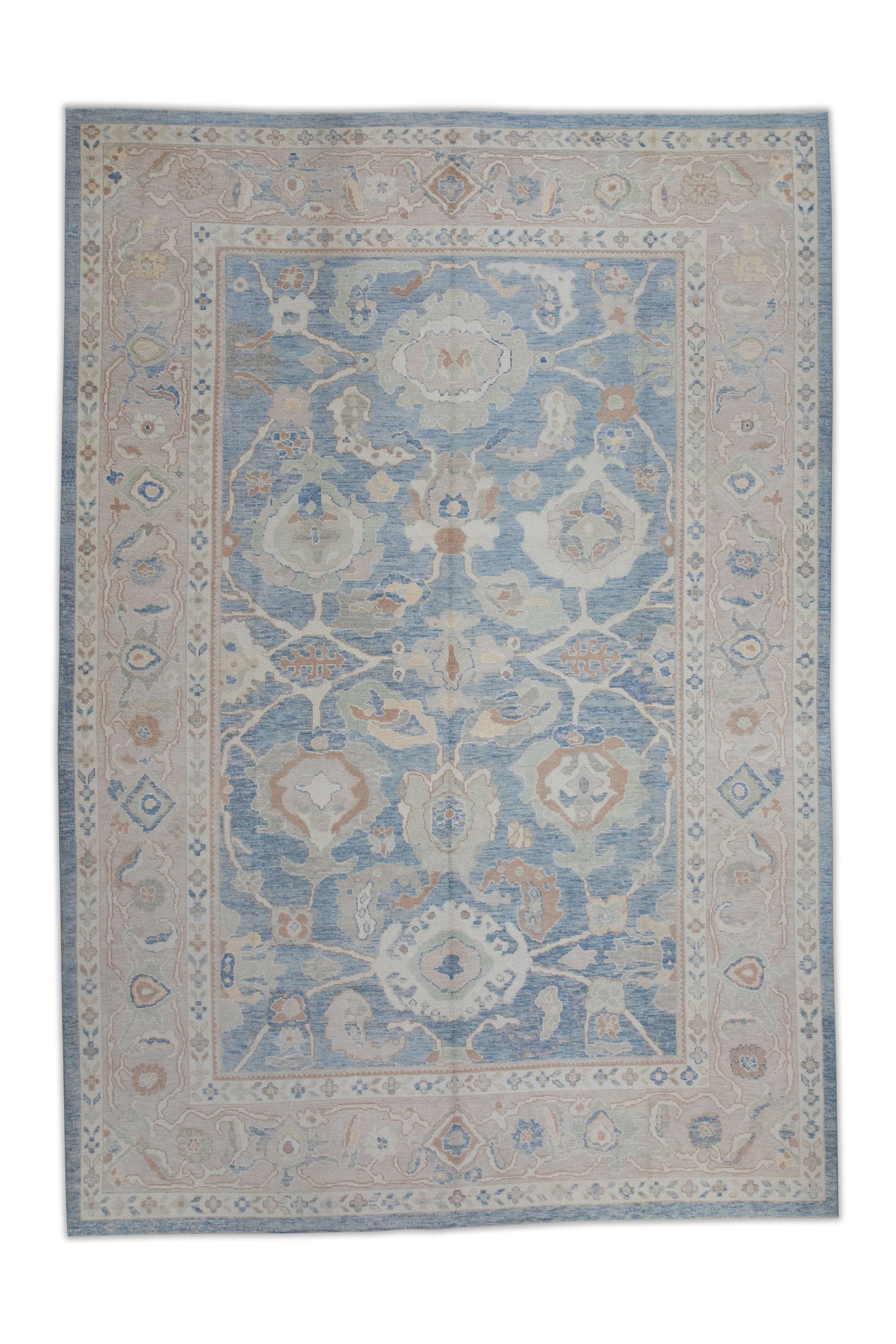 Turkish Oushak Rug 10'3" x 14'9" #8174