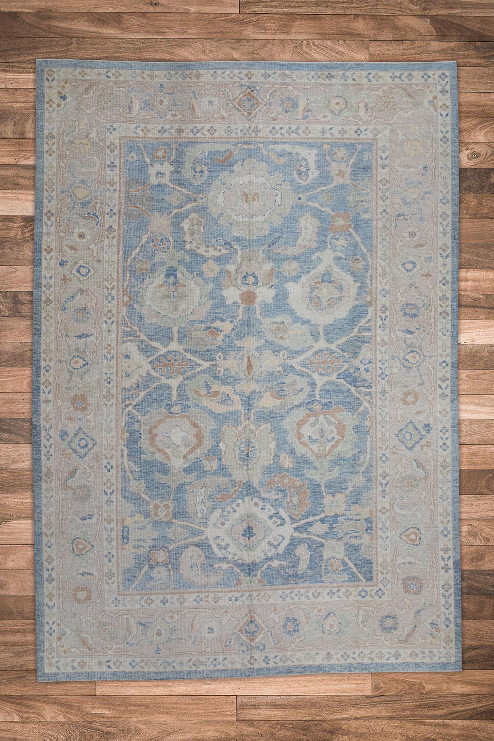 Turkish Oushak Rug 10'3" x 14'9" #8174