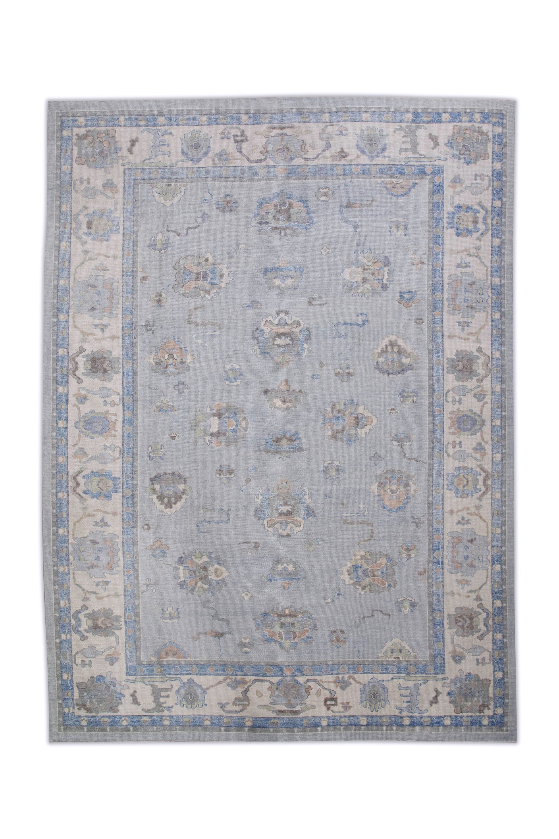 Turkish Oushak Rug 9'10" x 13'7" #8220