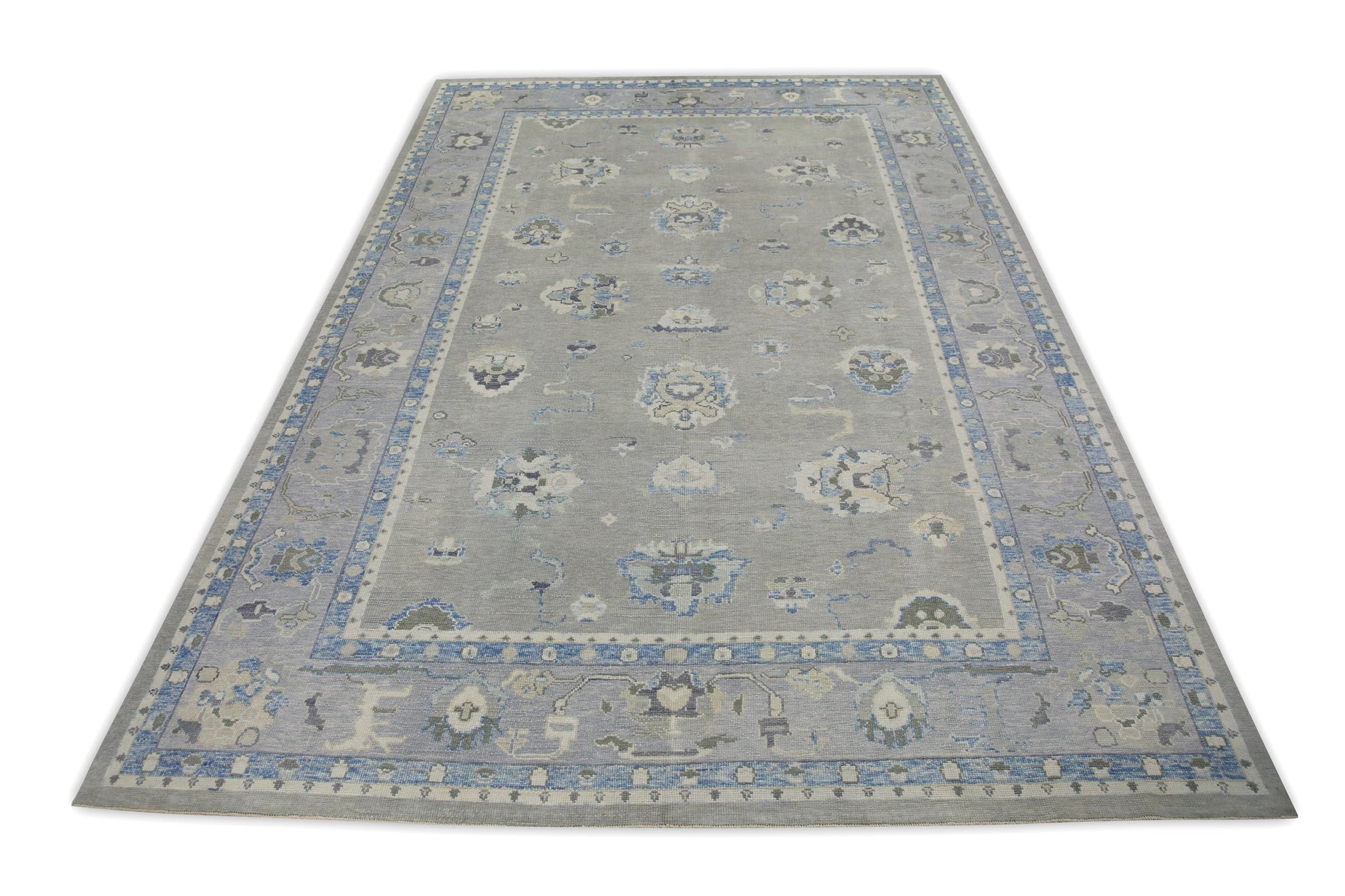 Turkish Oushak Rug 9'5" x 14'1" #8181