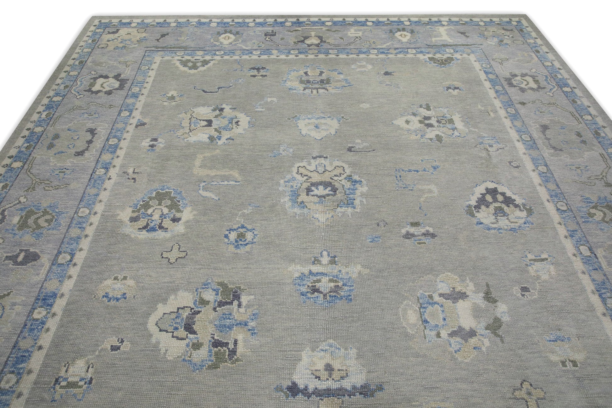 Turkish Oushak Rug 9'5" x 14'1" #8181