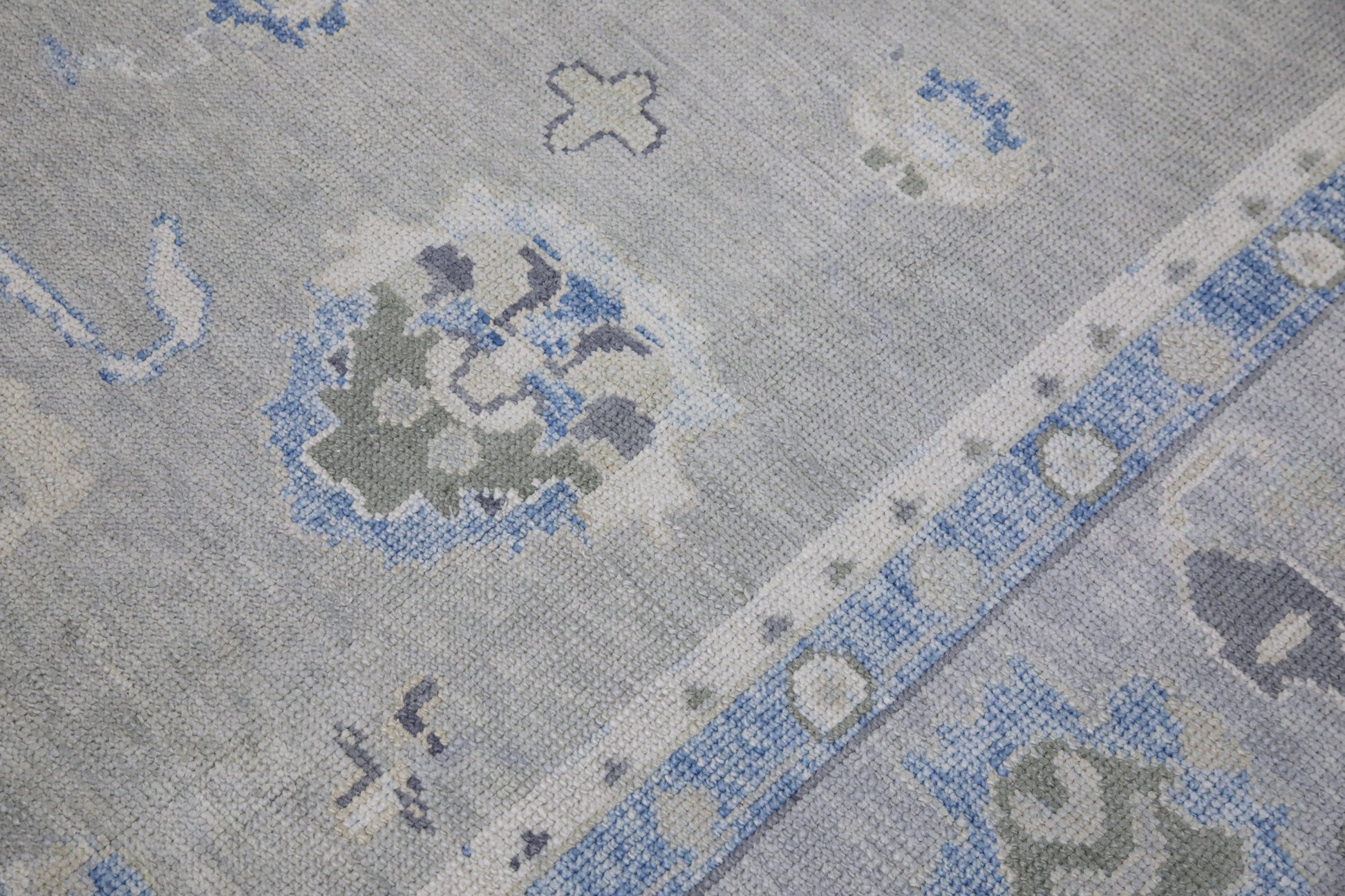 Turkish Oushak Rug 9'5" x 14'1" #8181