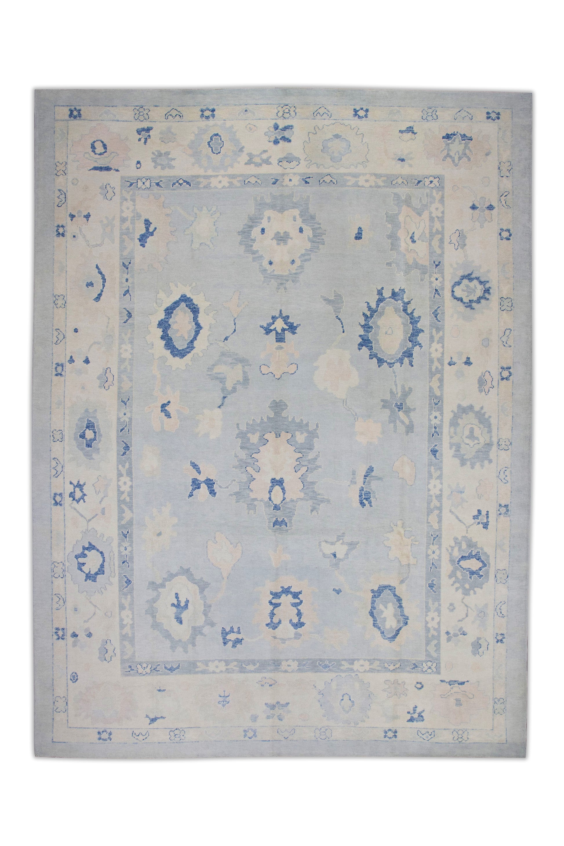 Turkish Oushak Rug 10'4 x 13'9" #7839