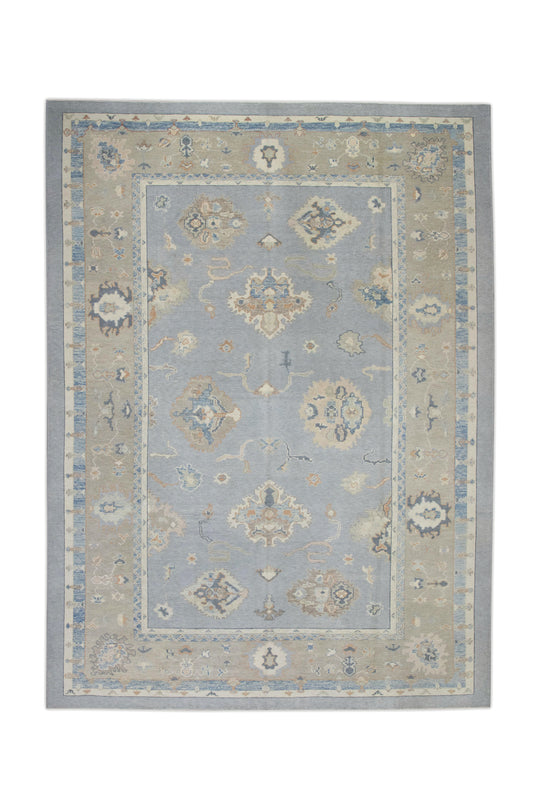 #7557 Turkish Oushak 9'9" x 13'3"