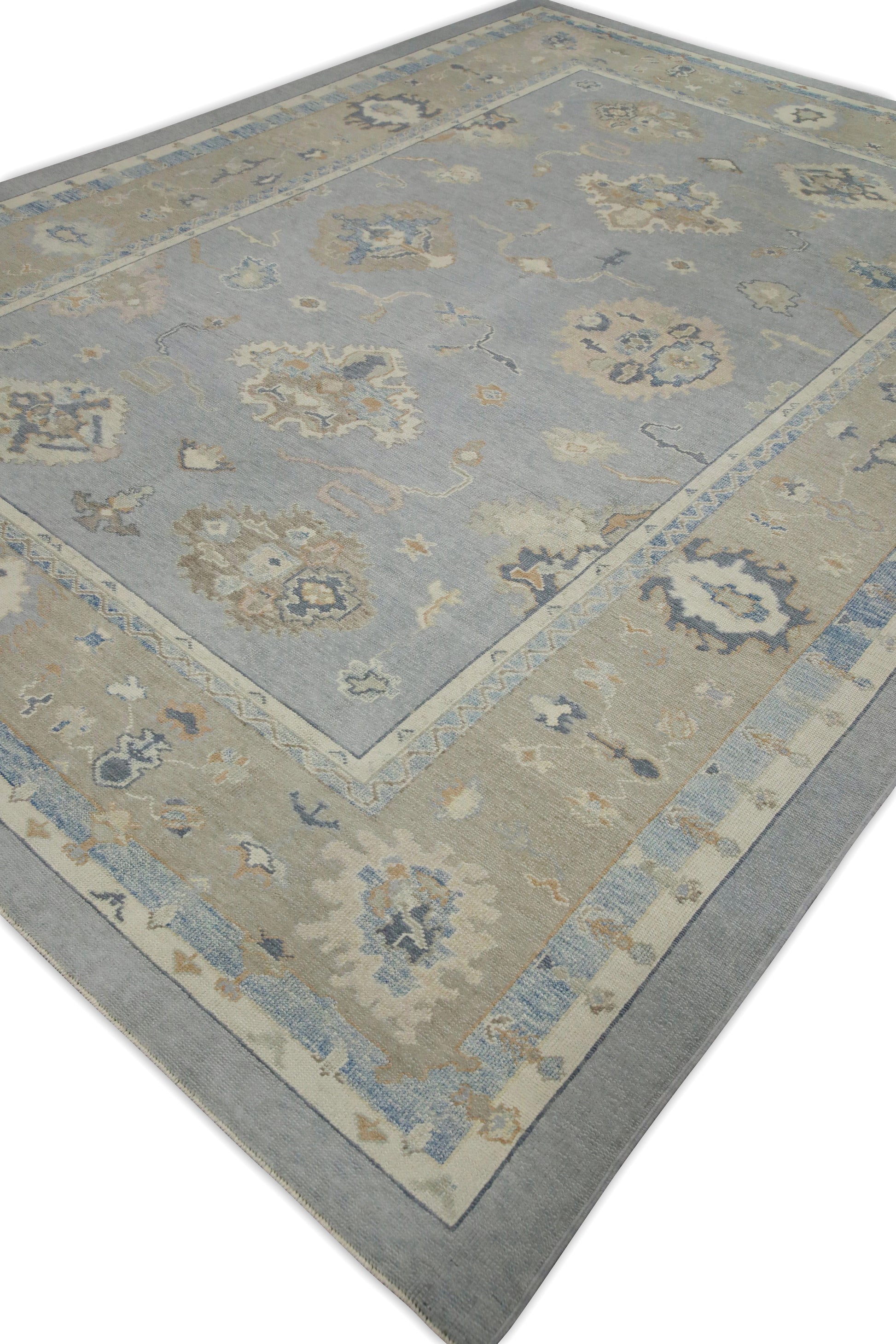 Turkish Oushak Rug 9'9" x 13'3" #7557