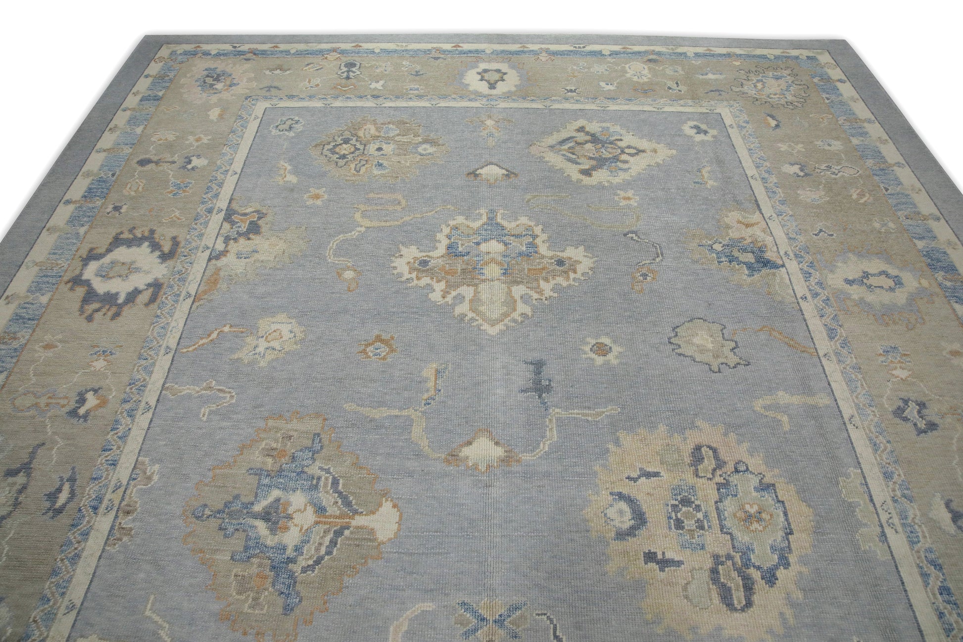 Turkish Oushak Rug 9'9" x 13'3" #7557