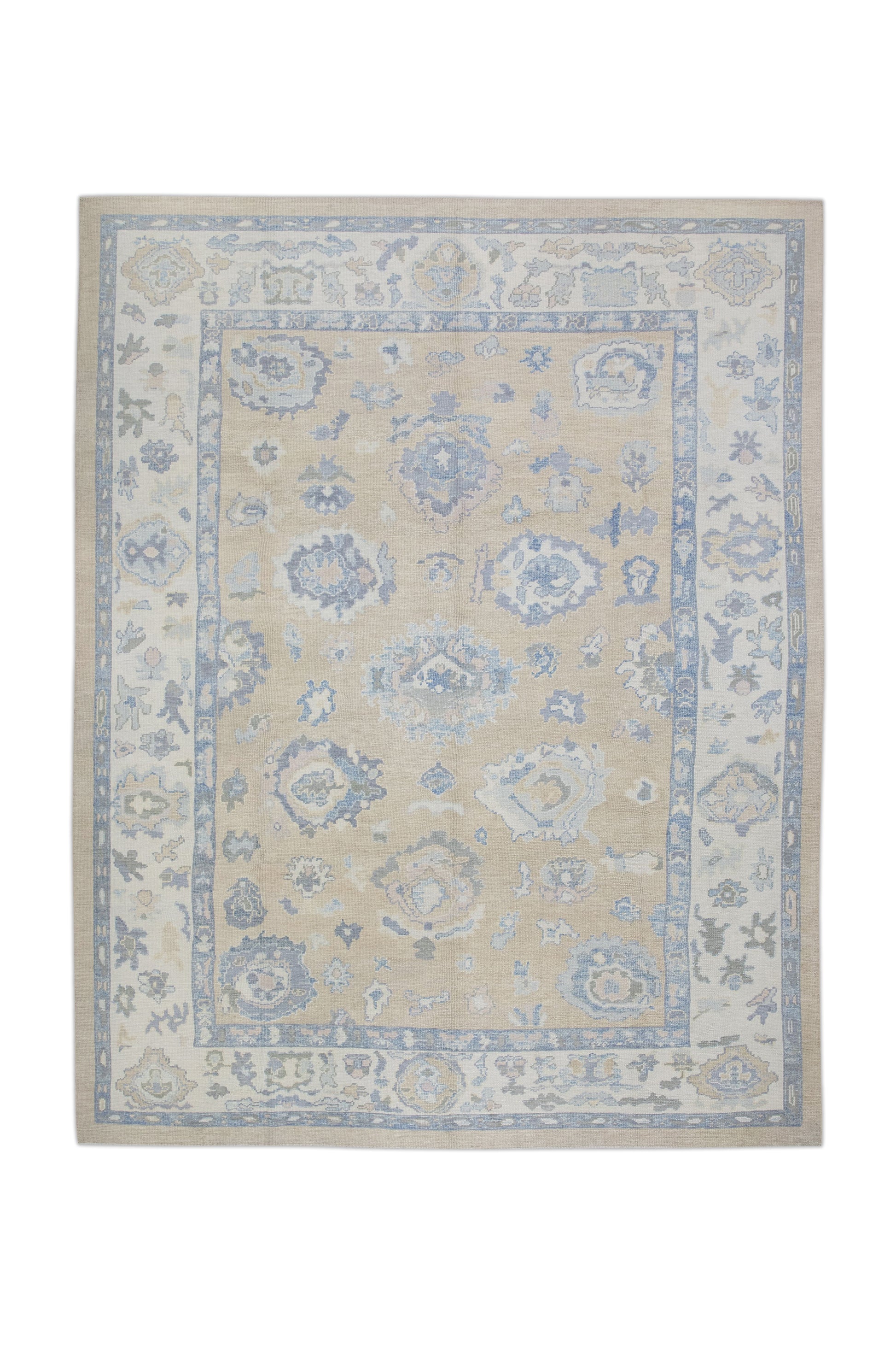 Turkish Oushak Rug 9'4" x 12'2" #10954