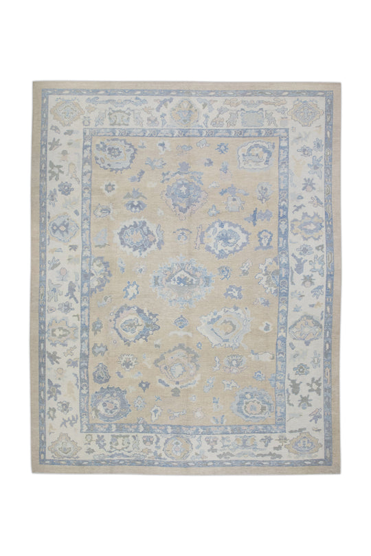 #10954 Turkish Oushak 9'4" x 12'2"