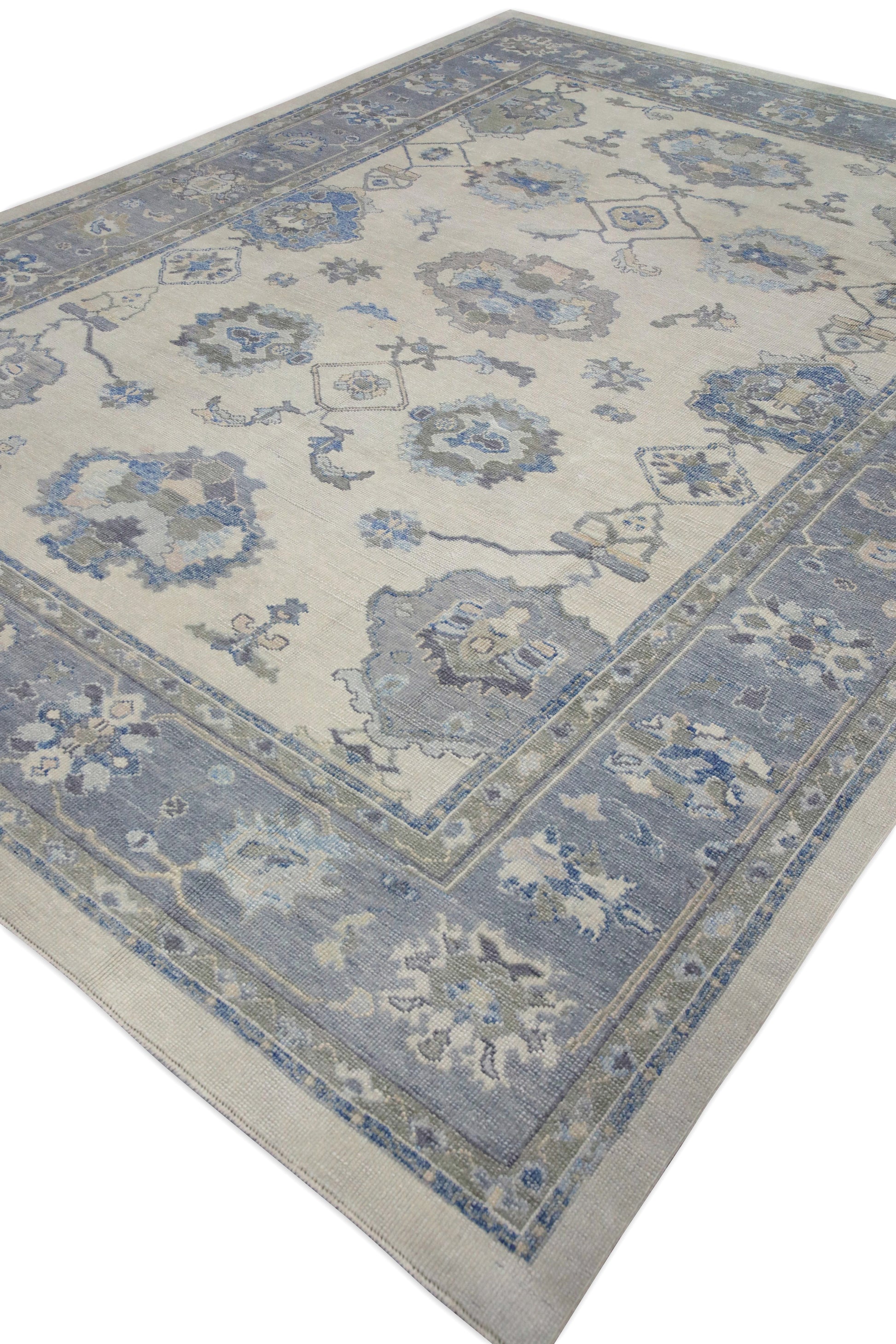 Turkish Oushak Rug 9'9" x 13'2" #7717
