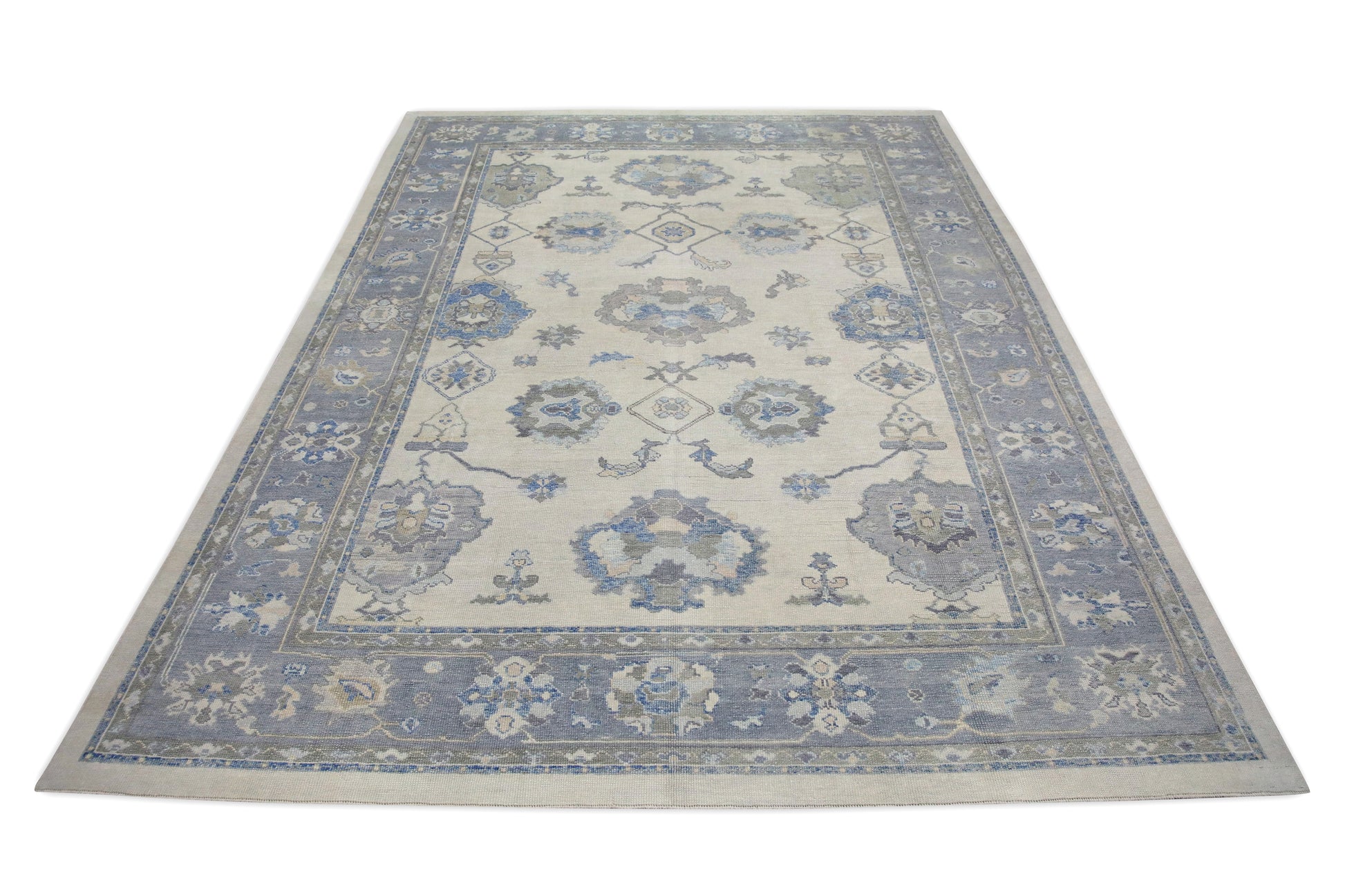 Turkish Oushak Rug 9'9" x 13'2" #7717