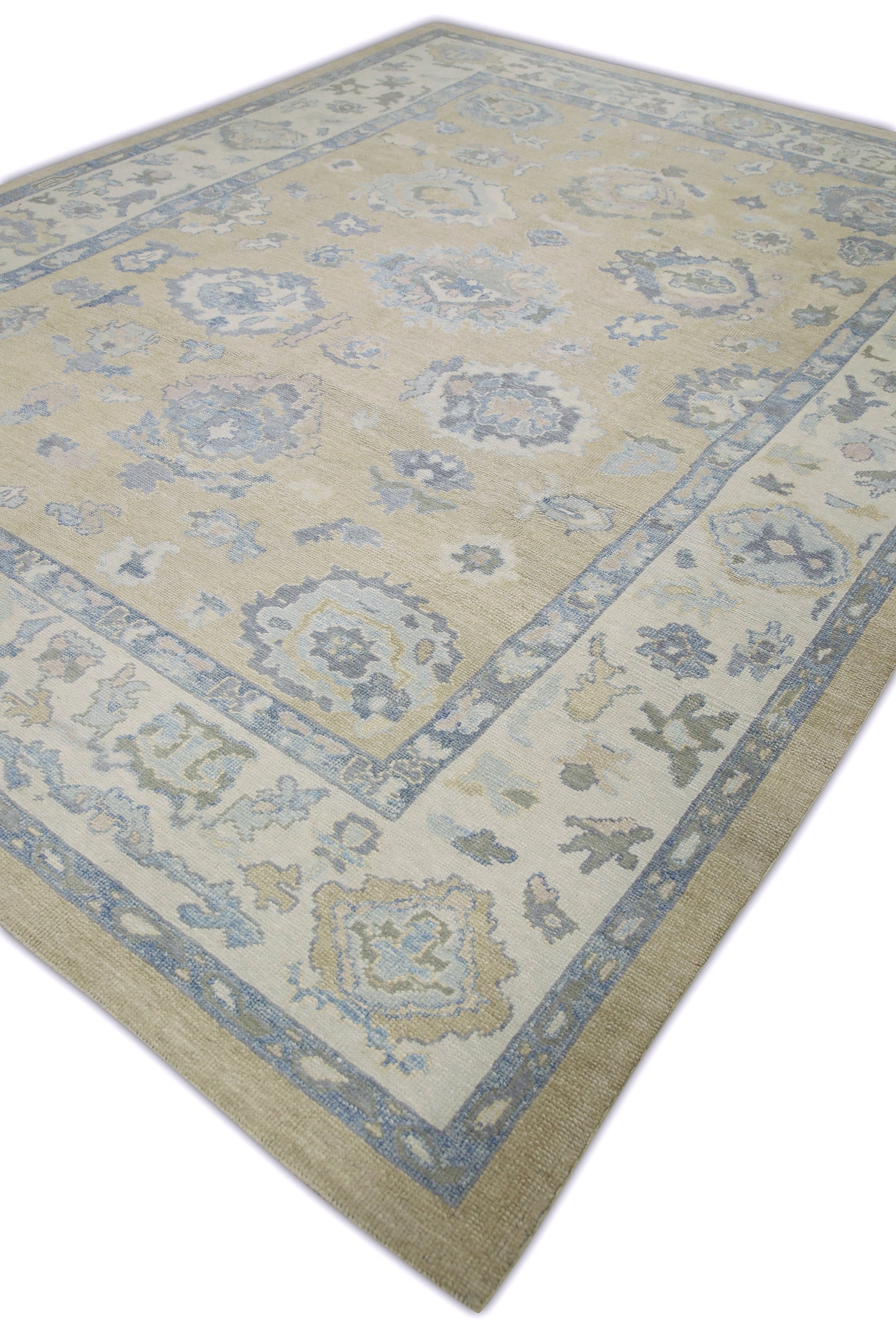 Turkish Oushak Rug 9'4" x 12'2" #10954