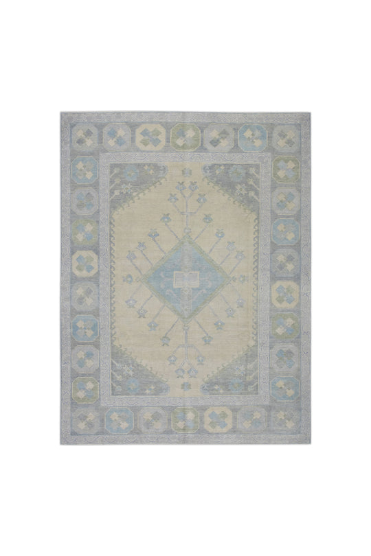 #10872 Turkish Oushak 8'7" x 11'3"