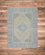 Turkish Oushak Rug 8'7" x 11'3" #10872